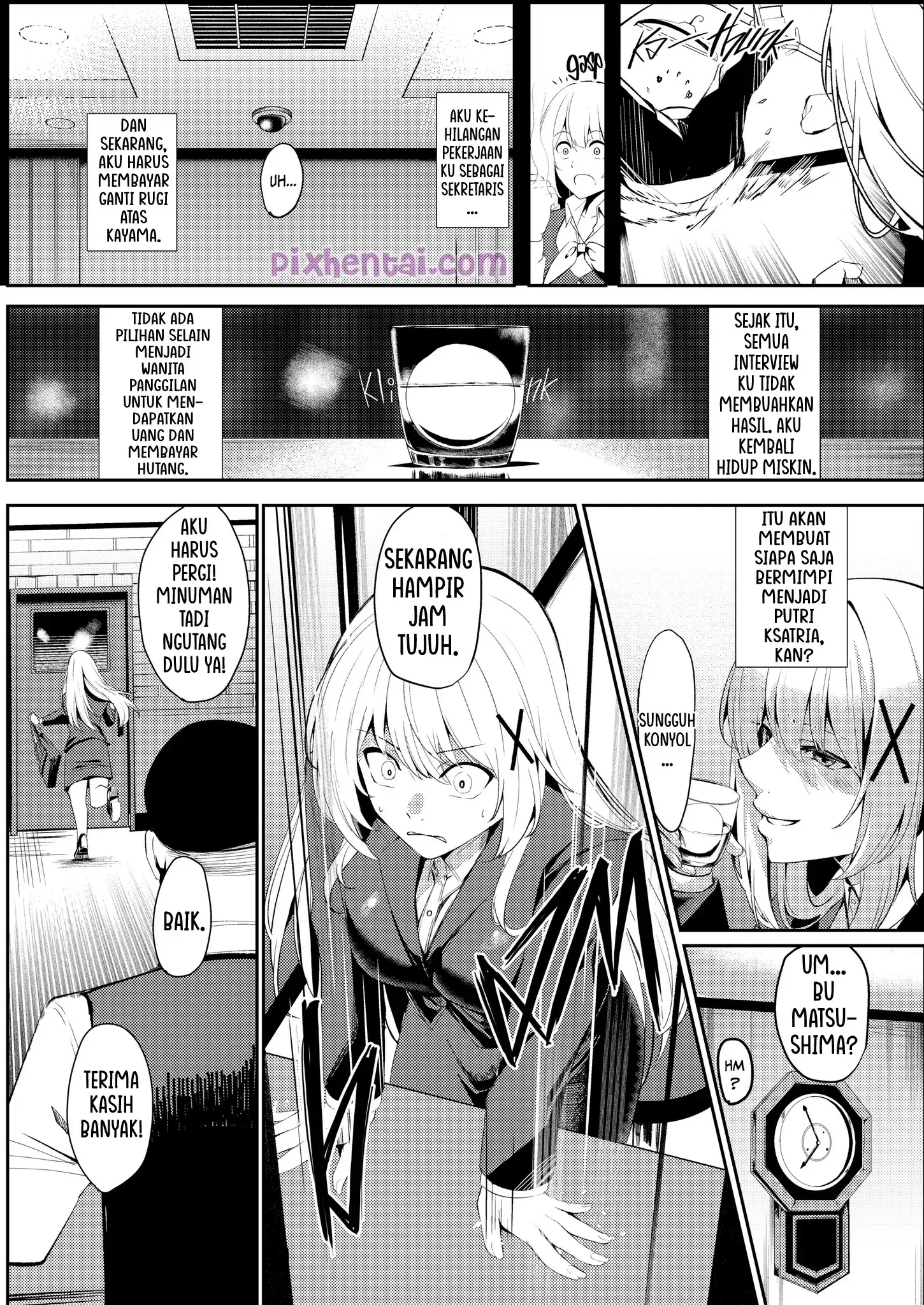 Fuuzokujou Tensei ~Hime Kishi ga Genjitsu Sekai ni Tensei Shitara Fuuzokujou ni Natteita Ken~ - Halaman 8