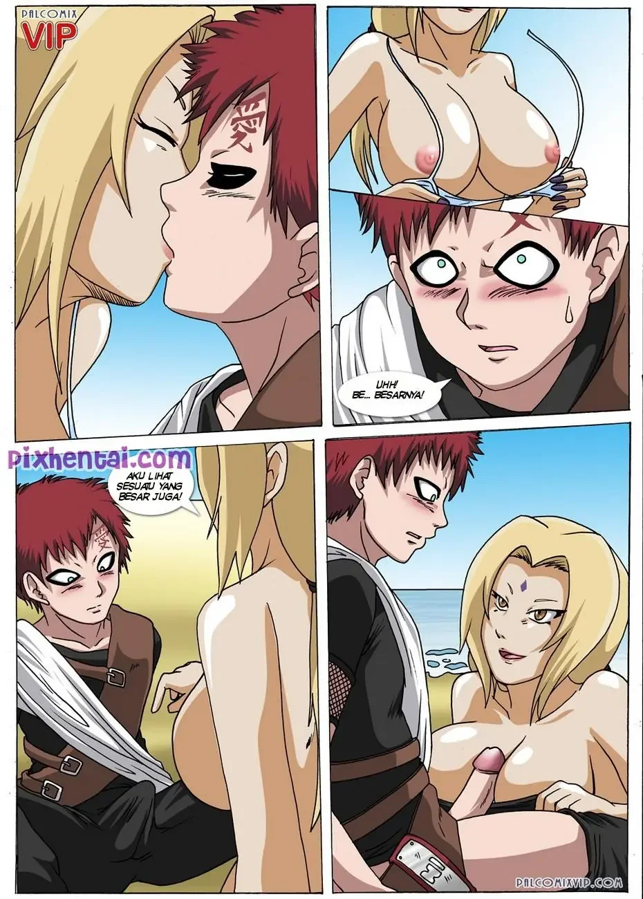 GAARA Ngentot Tsunade di PantaiGAARA Ngentot Tsunade di Pantai - Halaman 5