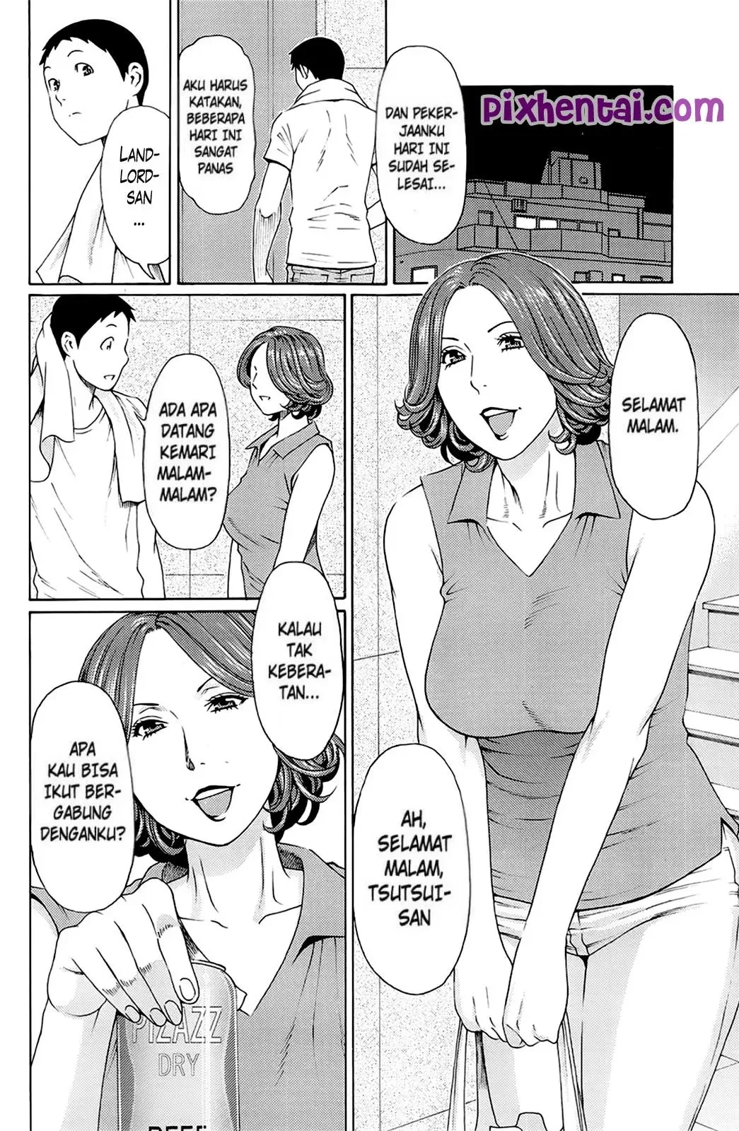 Gairah Seks Tante yang terpendam - Halaman 6