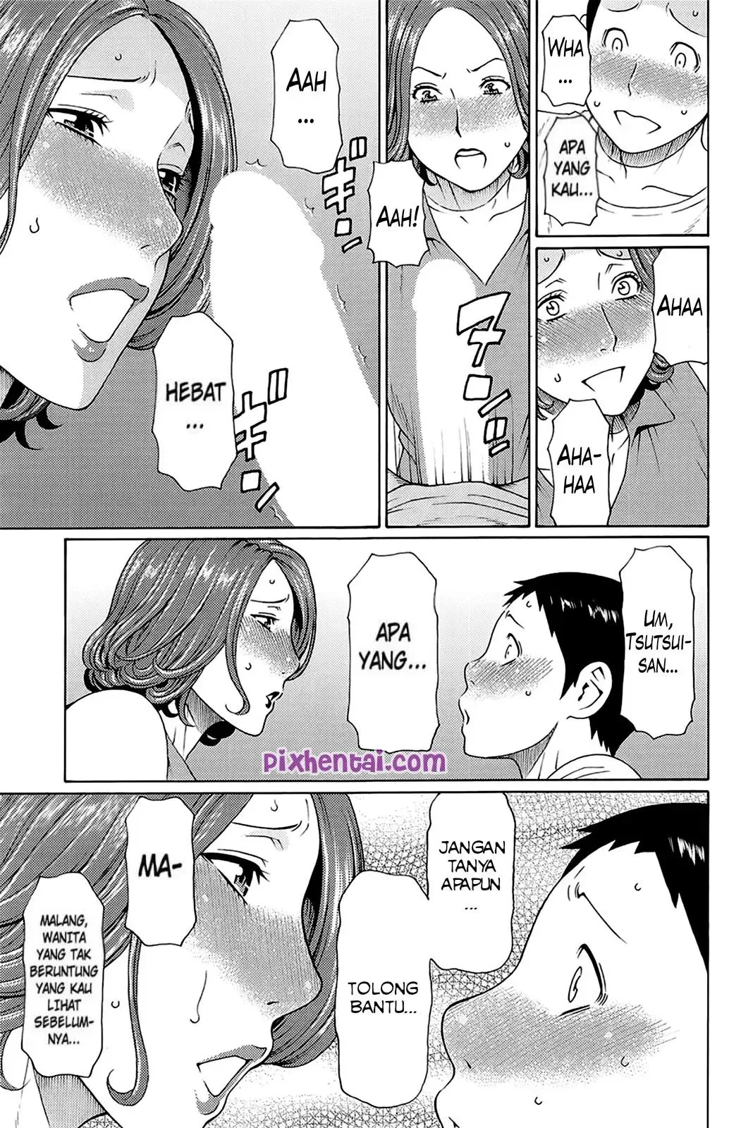 Gairah Seks Tante yang terpendam - Halaman 9