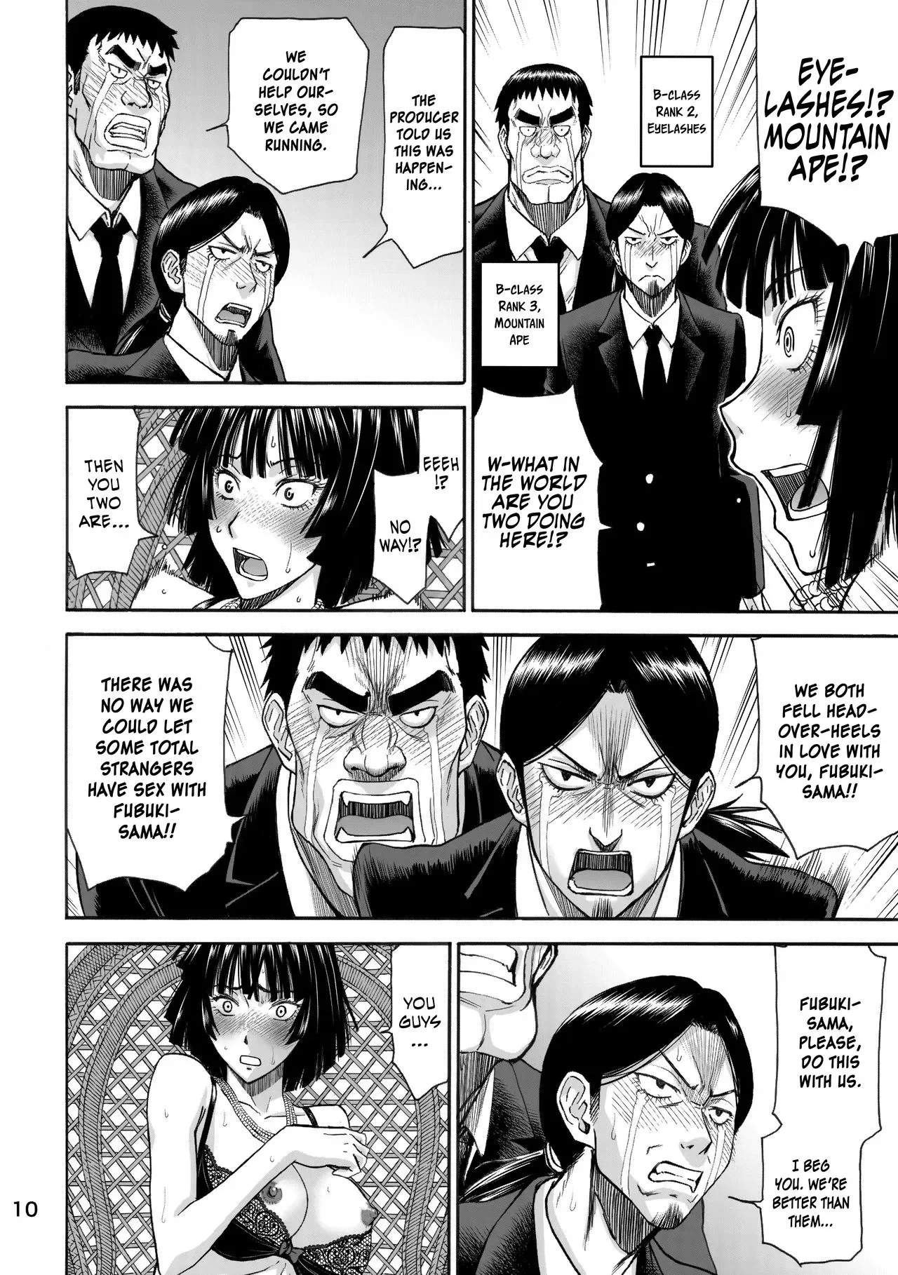 Geneki B-kyuu 1-i Hero Jigoku no Fubuki AV Debut!! [One Punch Man] - Halaman 10