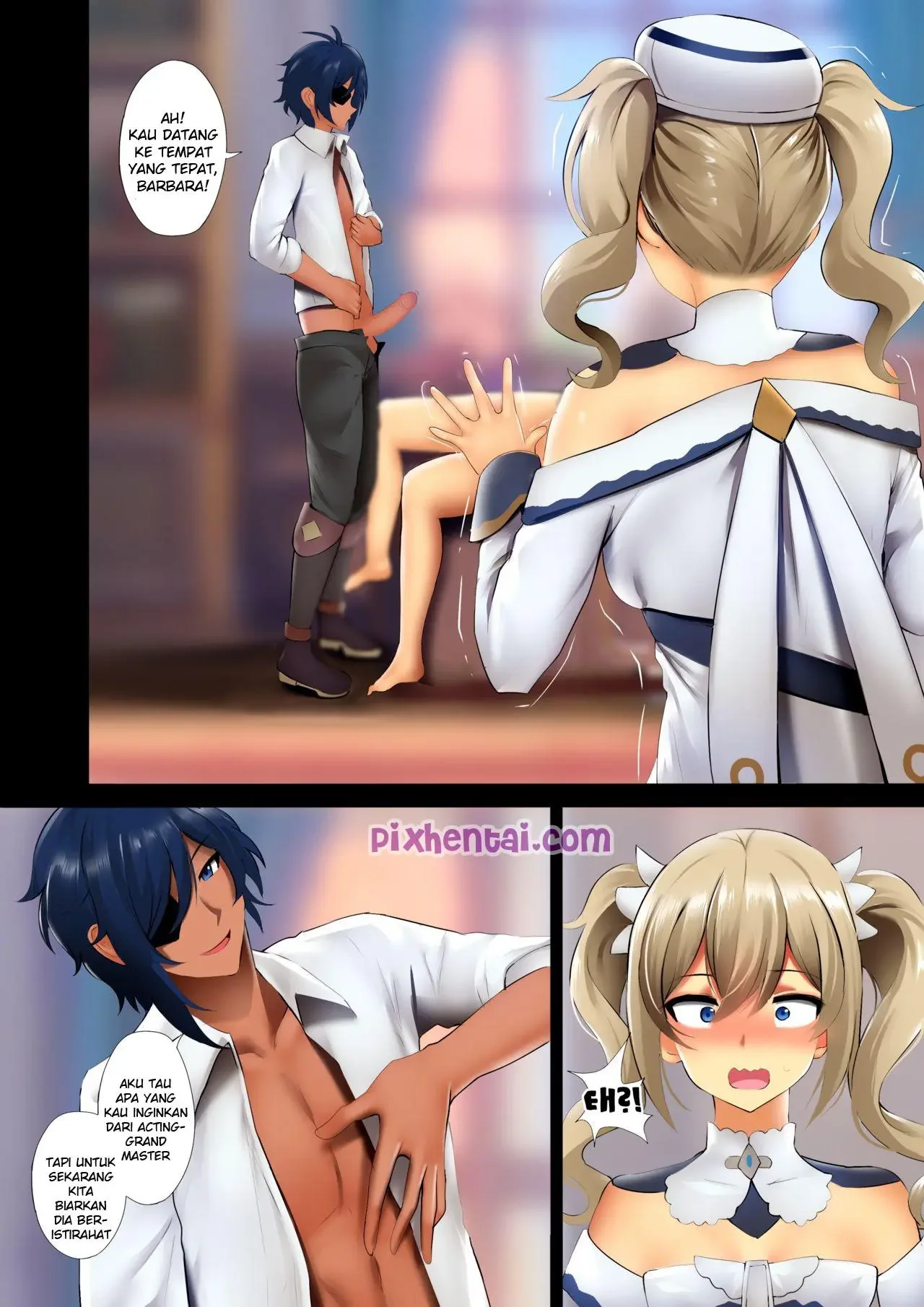 Genshin Impact – Barbara, Jean dan Amber dientot Kaeya - Halaman 11