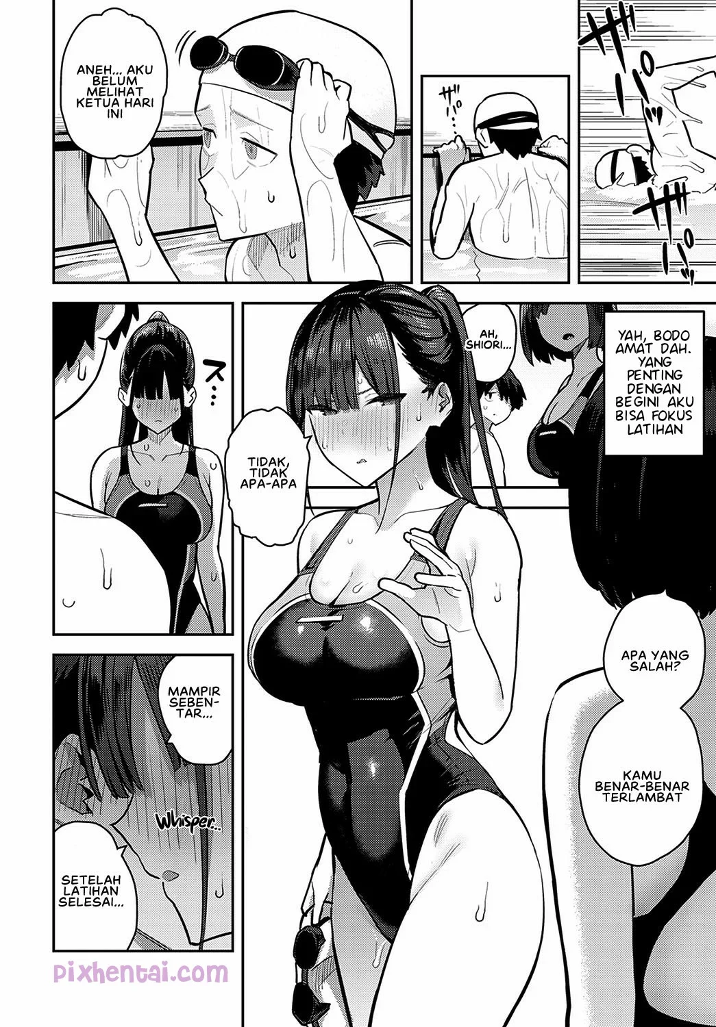 Getting Jerked Off by the Swimming Club Senpai - Halaman 18