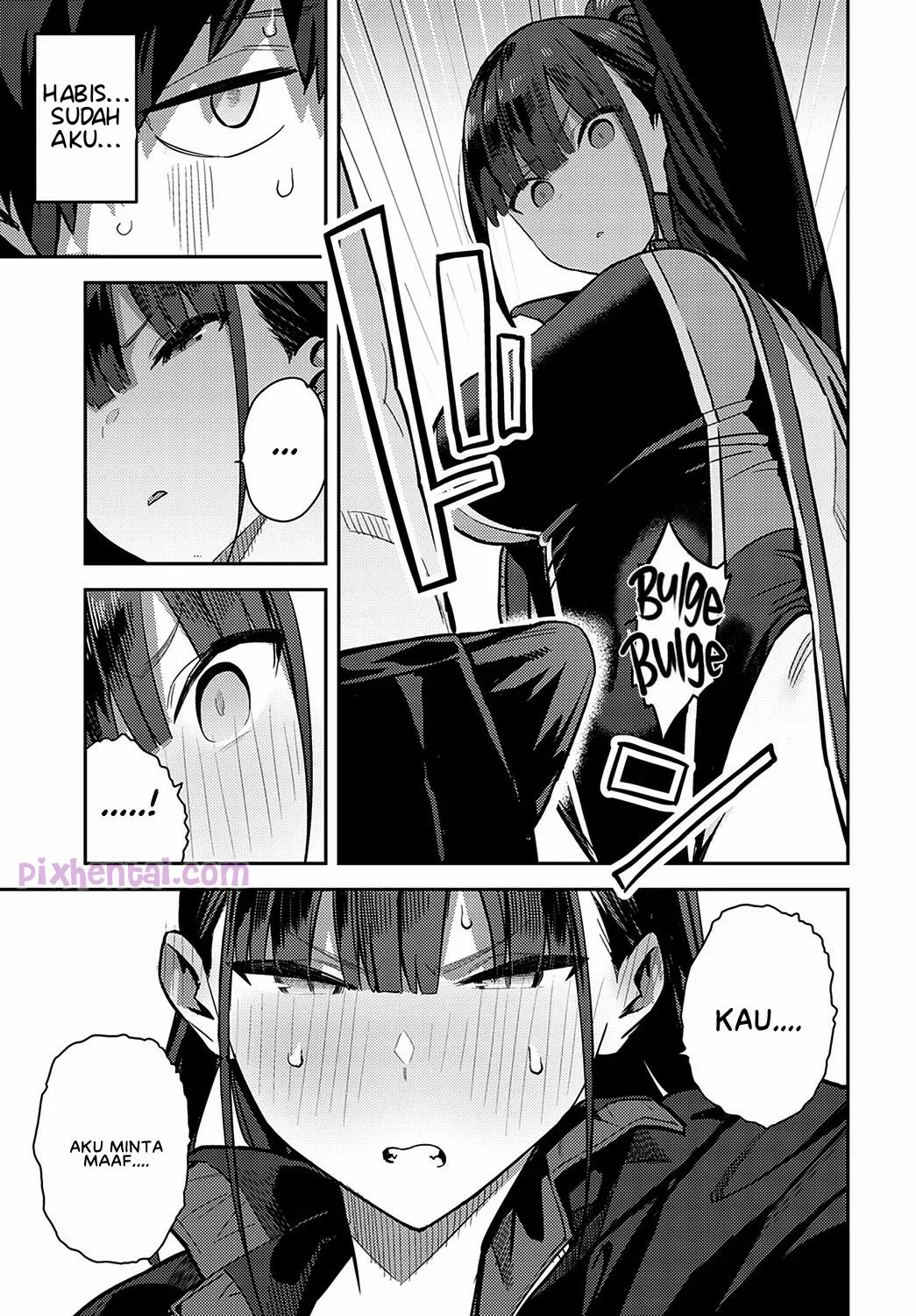 Getting Jerked Off by the Swimming Club Senpai - Halaman 5