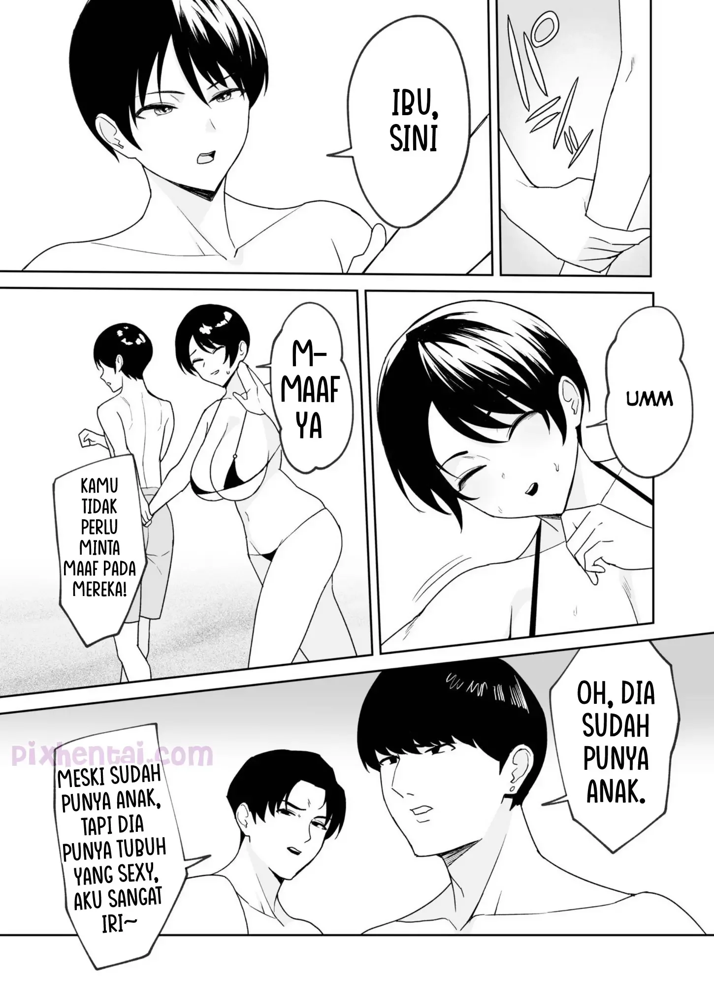 Gibo-san wa Boku no Mono ch.3-5 ~Jalan jalan bersama Ibu Tiri Semok~ - Halaman 29