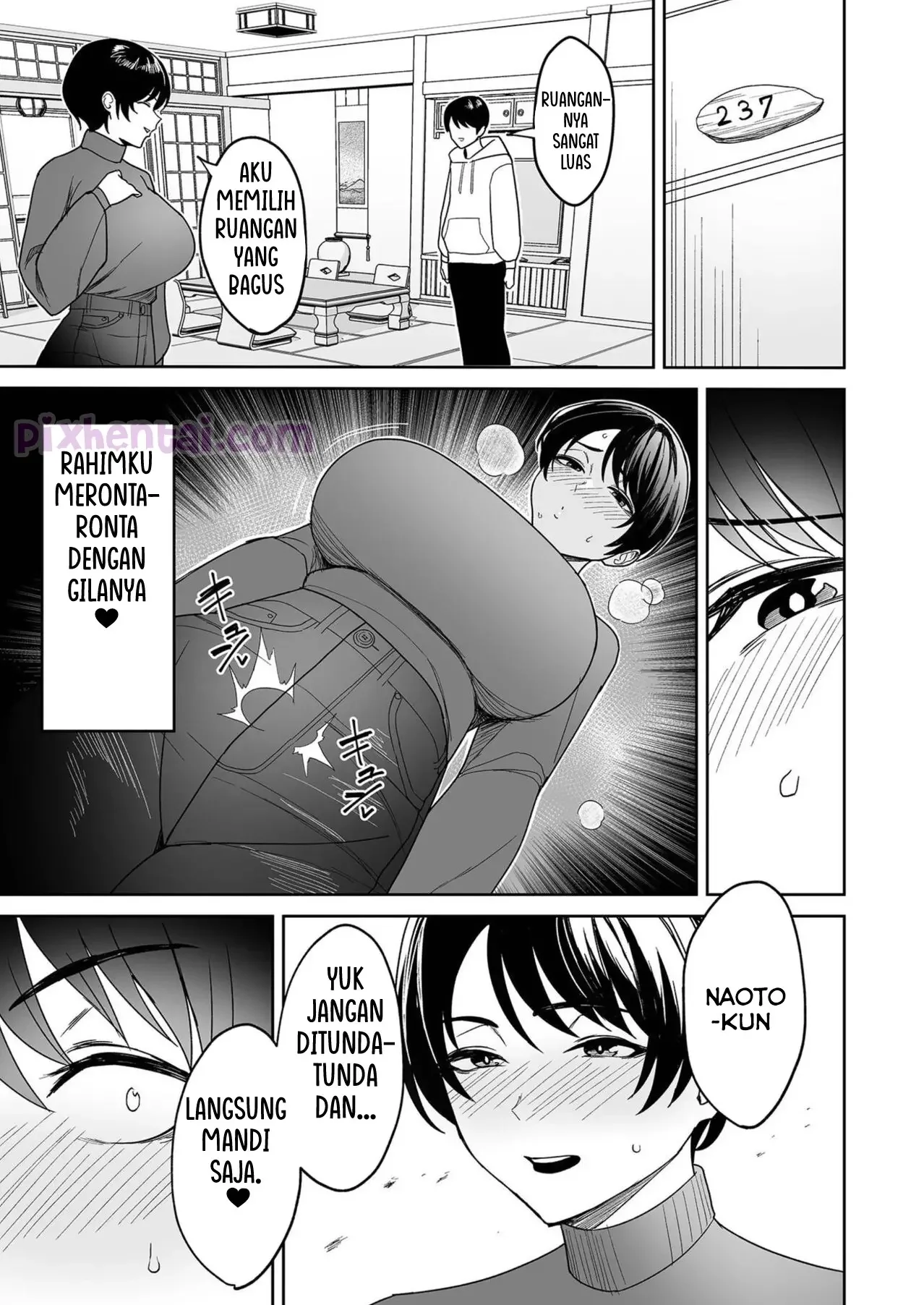 Gibo-san wa Boku no Mono ch.3-5 ~Jalan jalan bersama Ibu Tiri Semok~ - Halaman 3