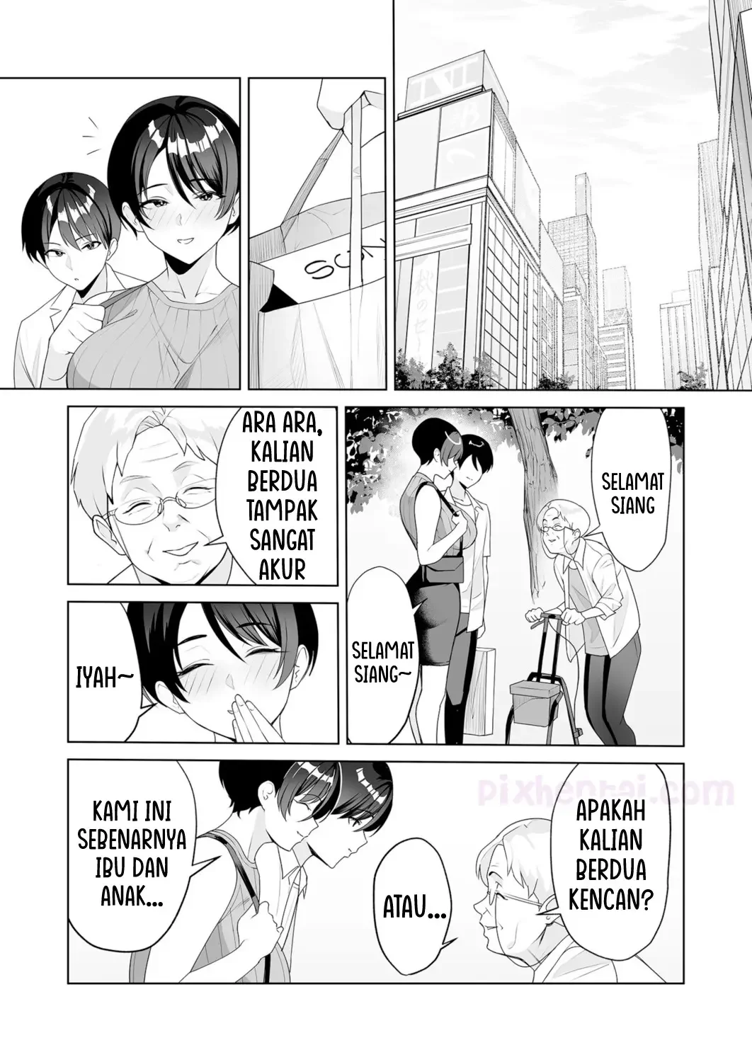 Gibo-san wa Boku no Mono ch.6 ~ Ngesex Ibu Tiri sambil direkam ~ - Halaman 10