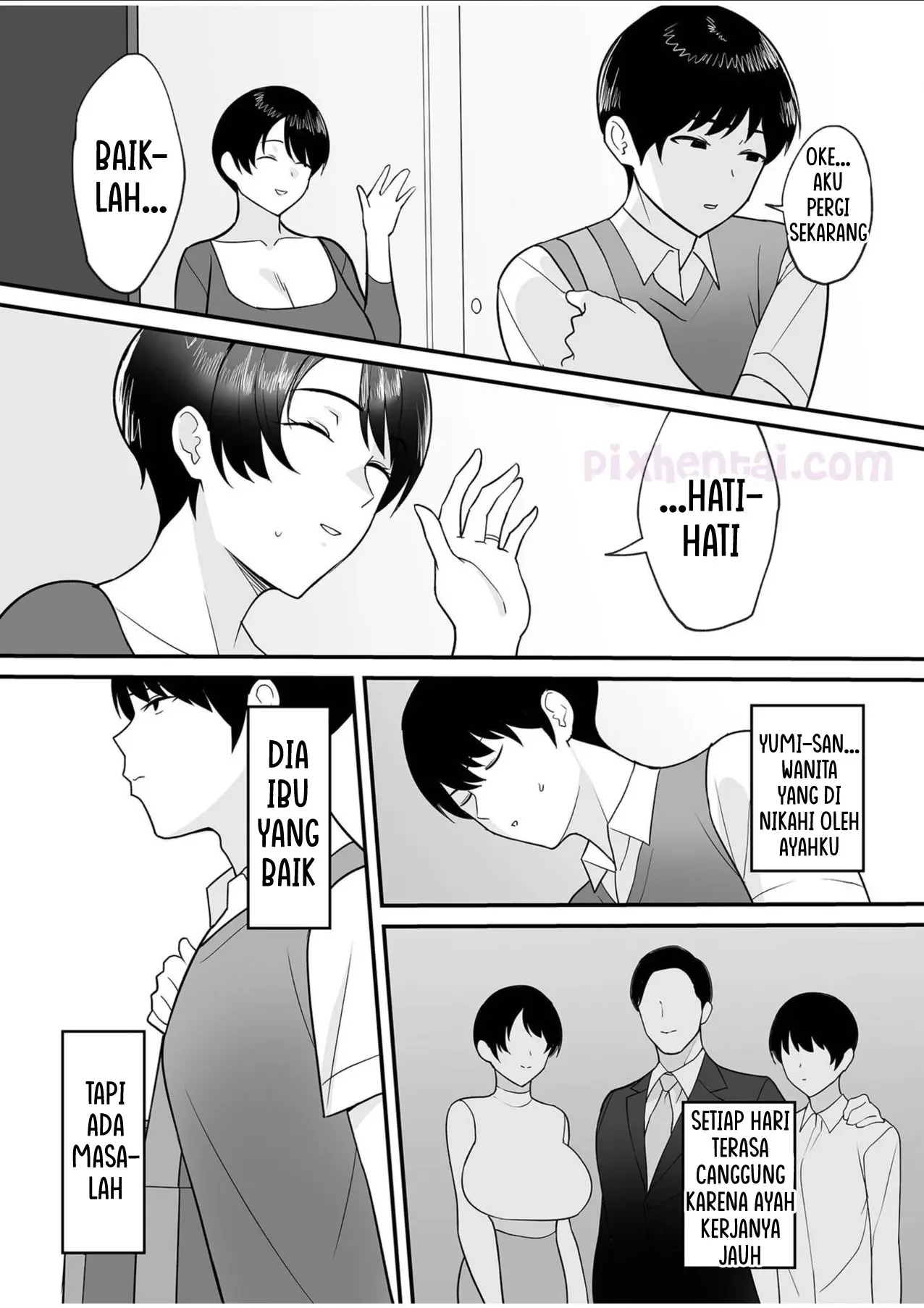 Gibo-san wa Boku no Mono ~Ibu Tiri Sexy ingin Kucicipi~ Ch.1-2 - Halaman 3