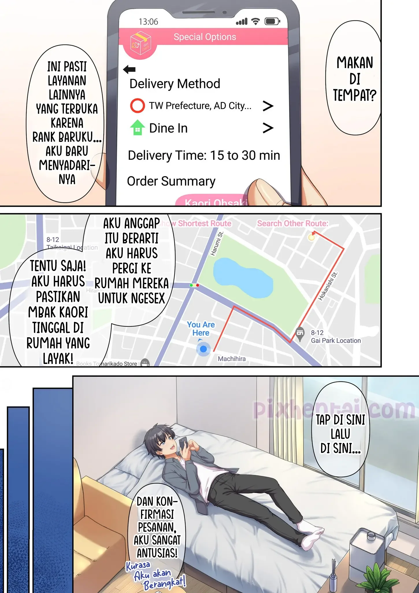 Girl Dash : Family Dinner - Halaman 10