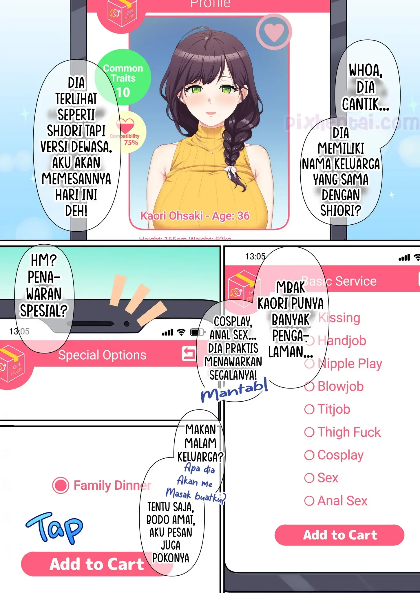 Girl Dash : Family Dinner - Halaman 9