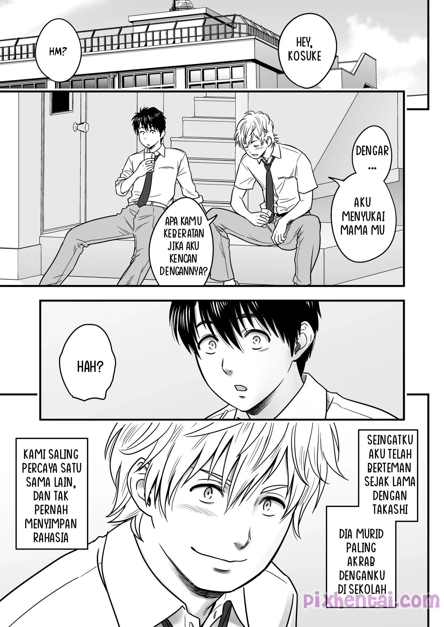 Haha ga tomo Kano ni nattanode - Halaman 1