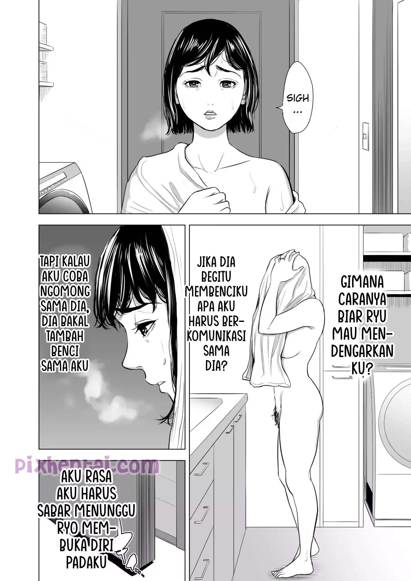 Haha no Tsutome : Hikikomori Musuko no Seishori Dougu - Halaman 10