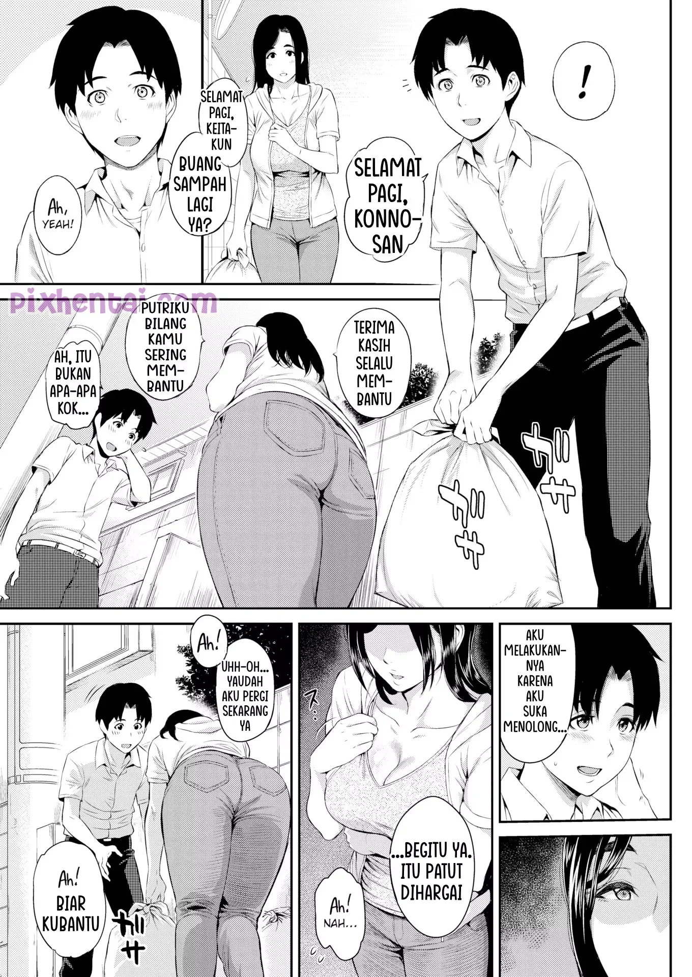 Happy Days : Tante Kesepian ngajak Selingkuh Tetangganya - Halaman 5