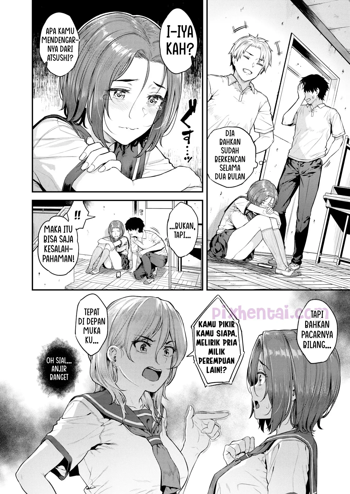 Heartbreak Wolf : Senpai Kuajak Curhat malah Muncrat - Halaman 2