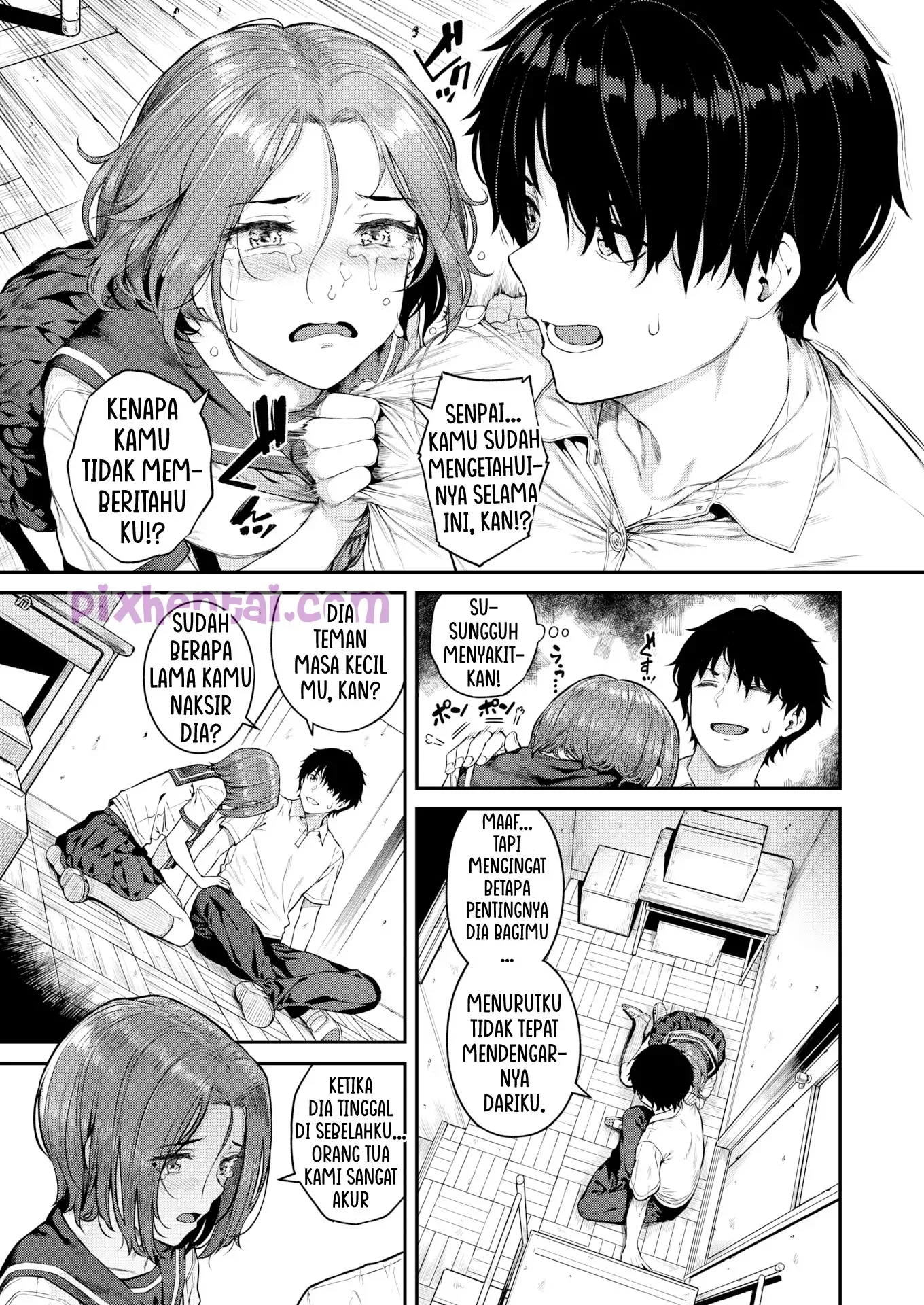 Heartbreak Wolf : Senpai Kuajak Curhat malah Muncrat - Halaman 3