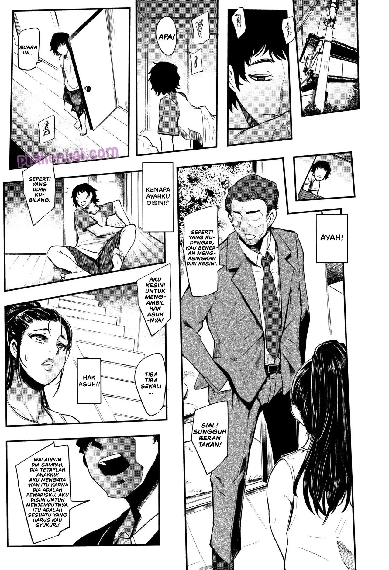 Hikki Mother Fucker : Setelah bercerai, Ibu selalu Kuentot - Halaman 17