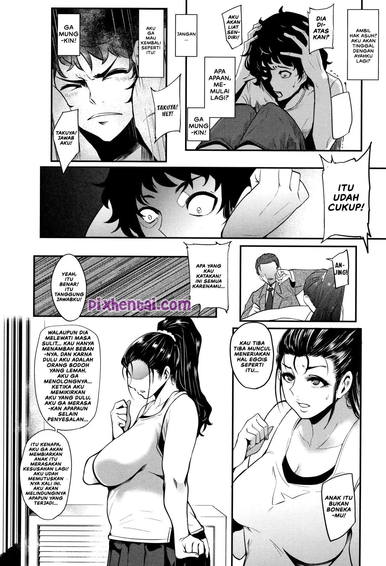 Hikki Mother Fucker : Setelah bercerai, Ibu selalu Kuentot - Halaman 18