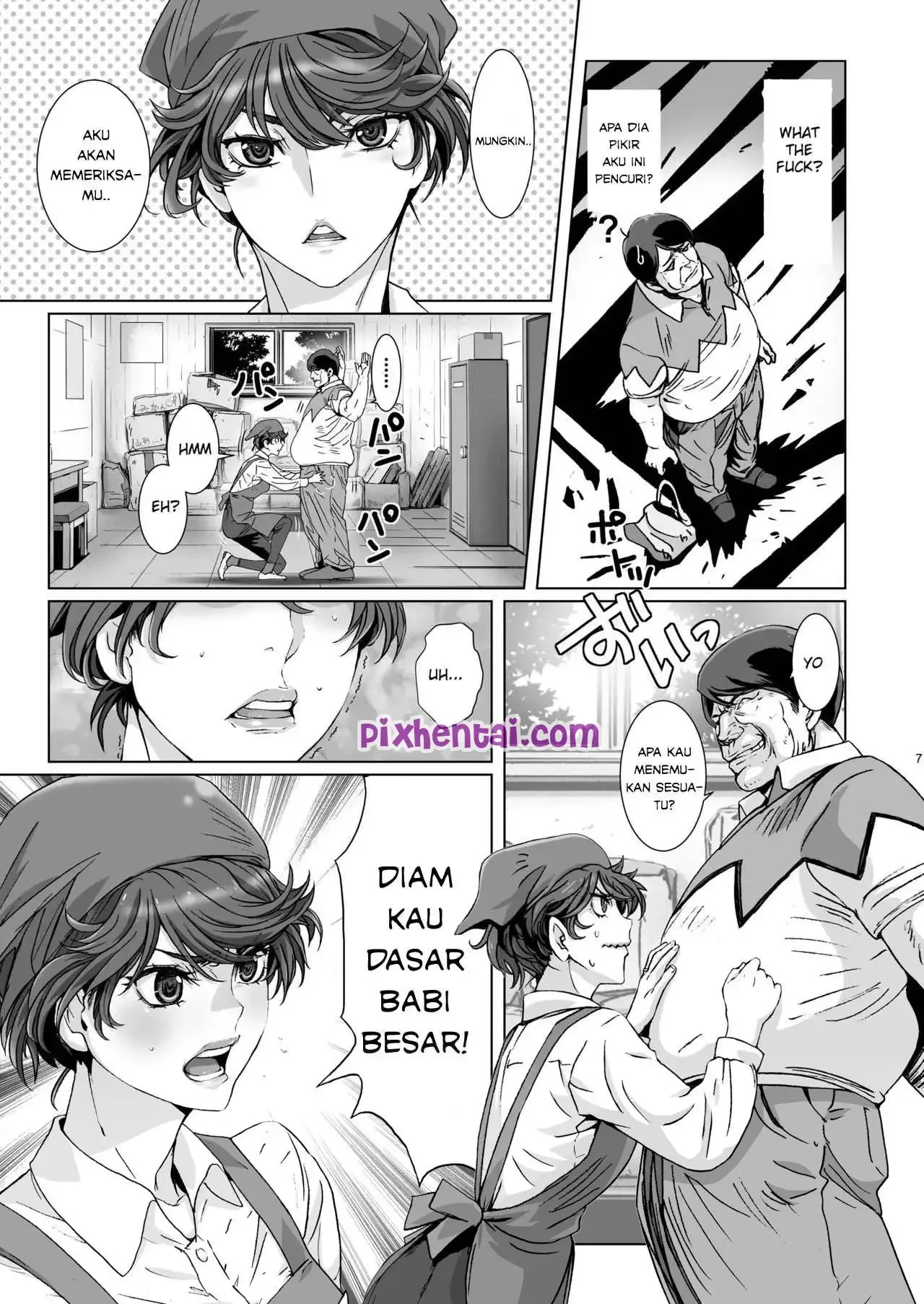 Hipnotis Pegawai Toko Minimarket dan Nyobain Memeknya - Halaman 5