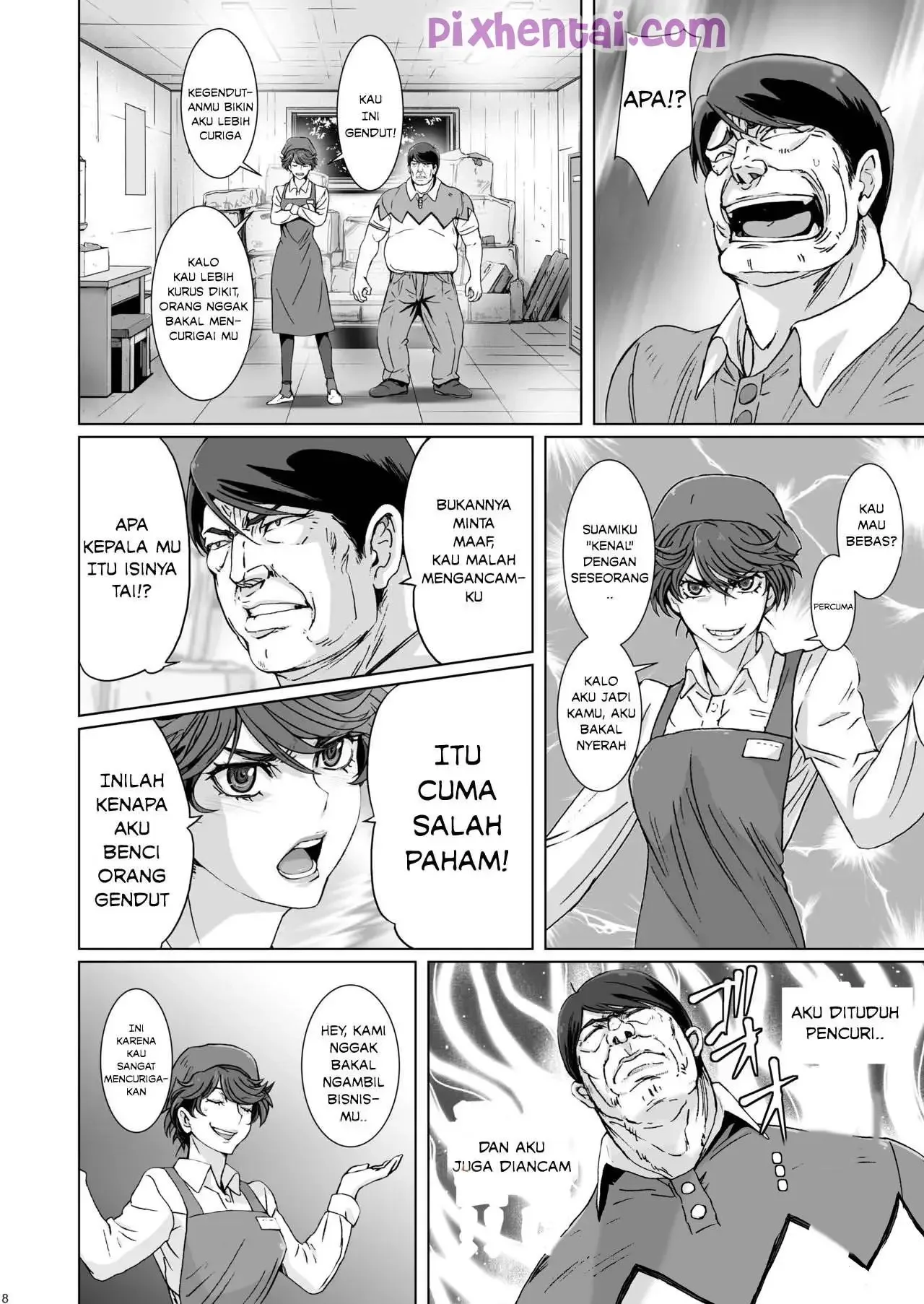 Hipnotis Pegawai Toko Minimarket dan Nyobain Memeknya - Halaman 6