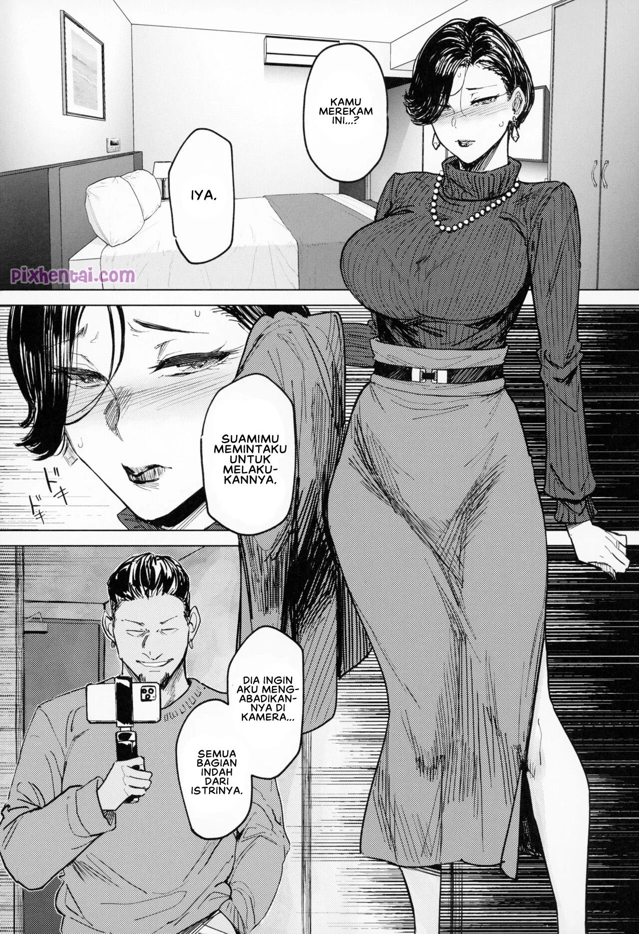 Hitozuma Futei Koubi Zuroku Aibiki Swapping Reiko - Halaman 1