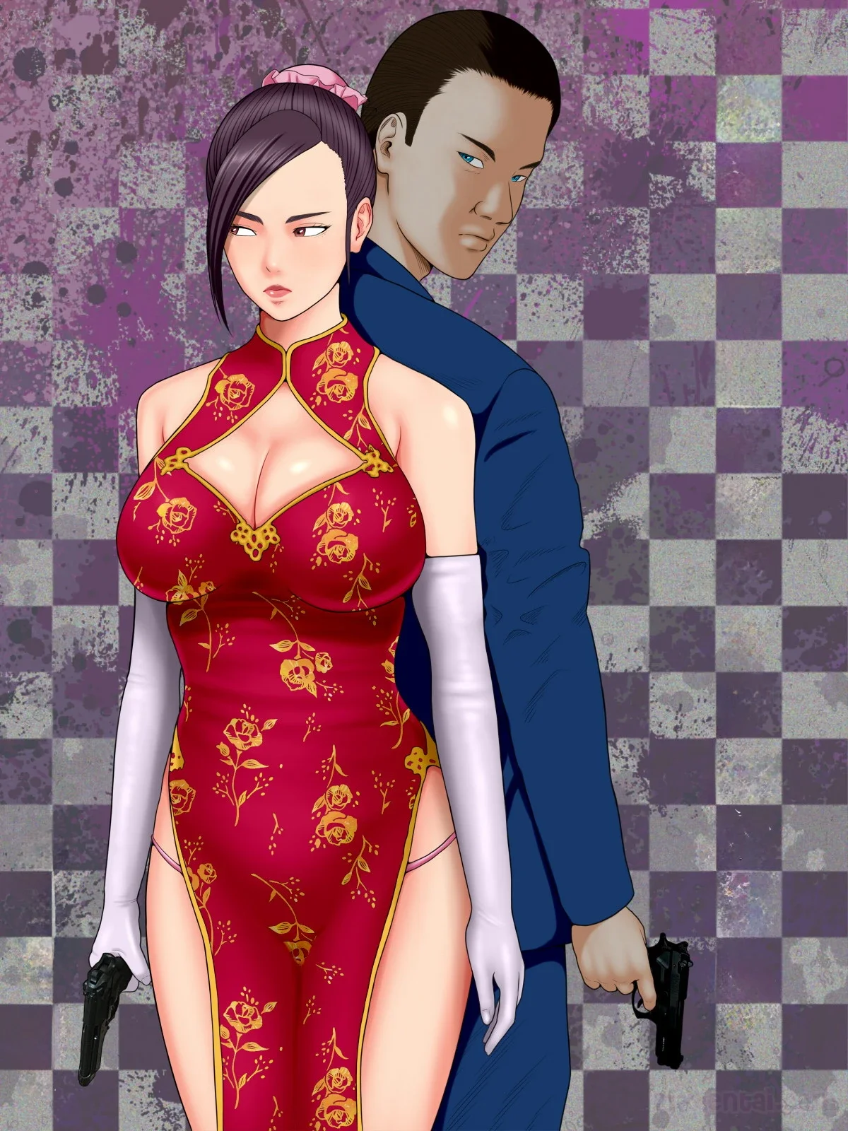 Hitozuma Spy to Mafia no Musuko 1 ~Kuro Gyaru Keisatsukan Hen~ - Halaman 2