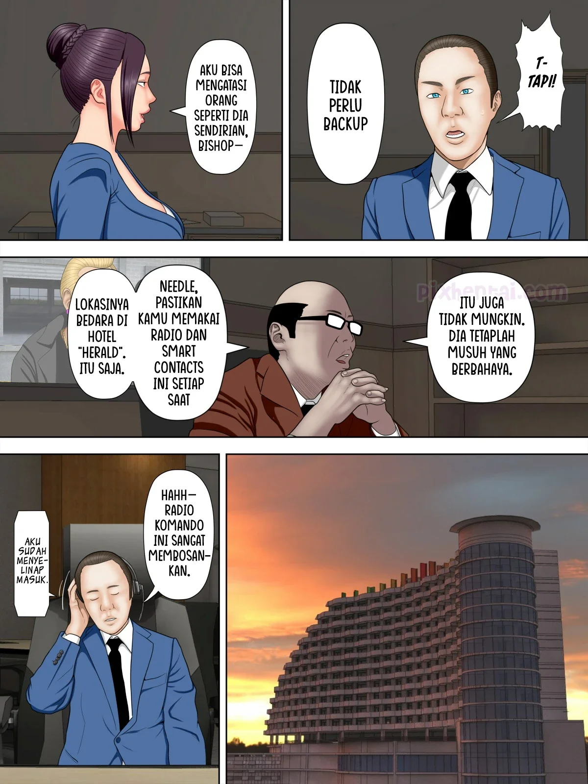 Hitozuma Spy to Mafia no Musuko 1 ~Kuro Gyaru Keisatsukan Hen~ - Halaman 9