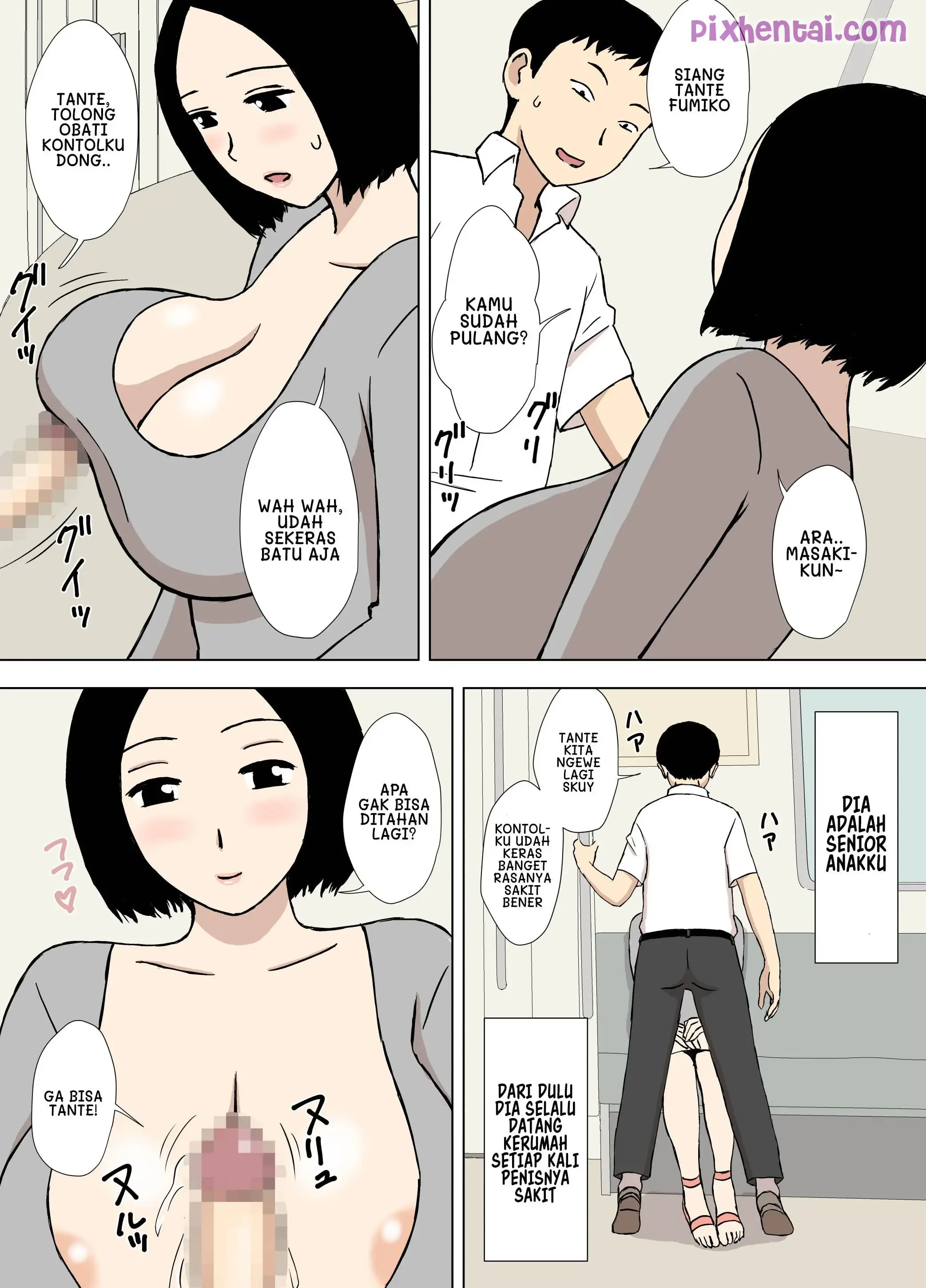 Hitozuma Time : Tiga Milf Sexy yang Suka Dientot - Halaman 15