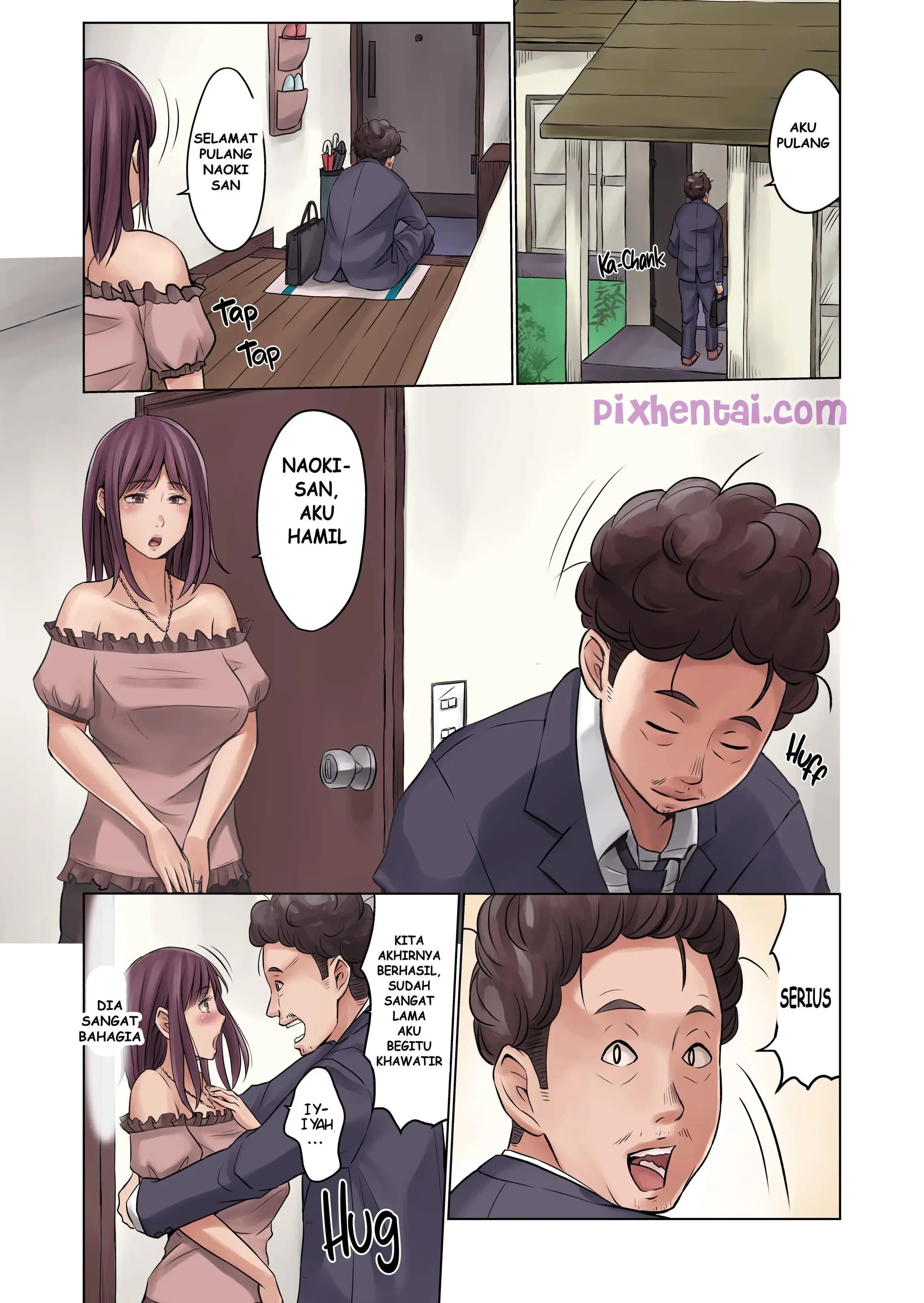 Horny Wife, Infertile Husband : Siapa yang Menghamili Istriku? - Halaman 65