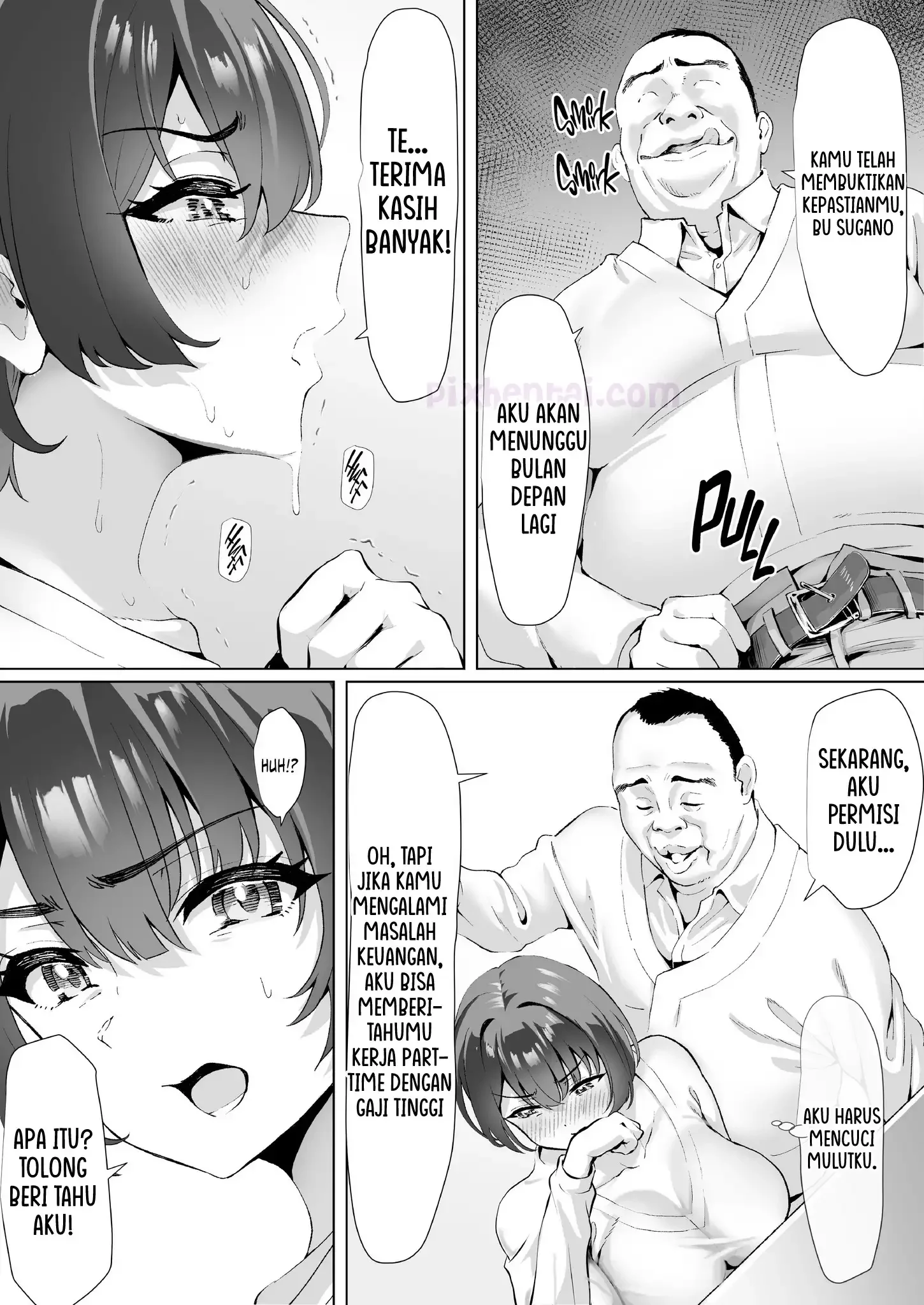 Housewife in Debt : Cara Milf Cantik Bayar Kontrakan - Halaman 25