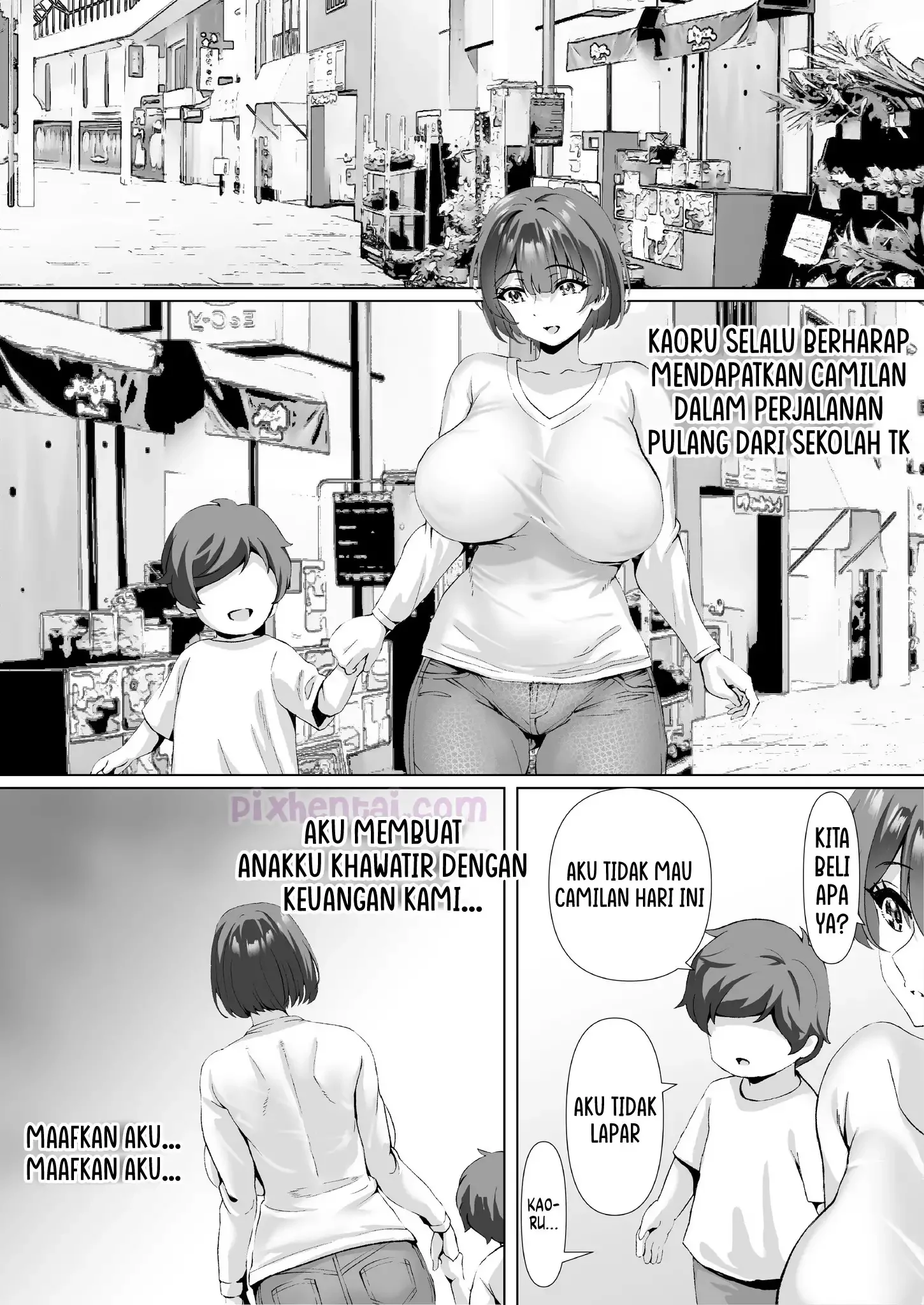 Housewife in Debt : Cara Milf Cantik Bayar Kontrakan - Halaman 32