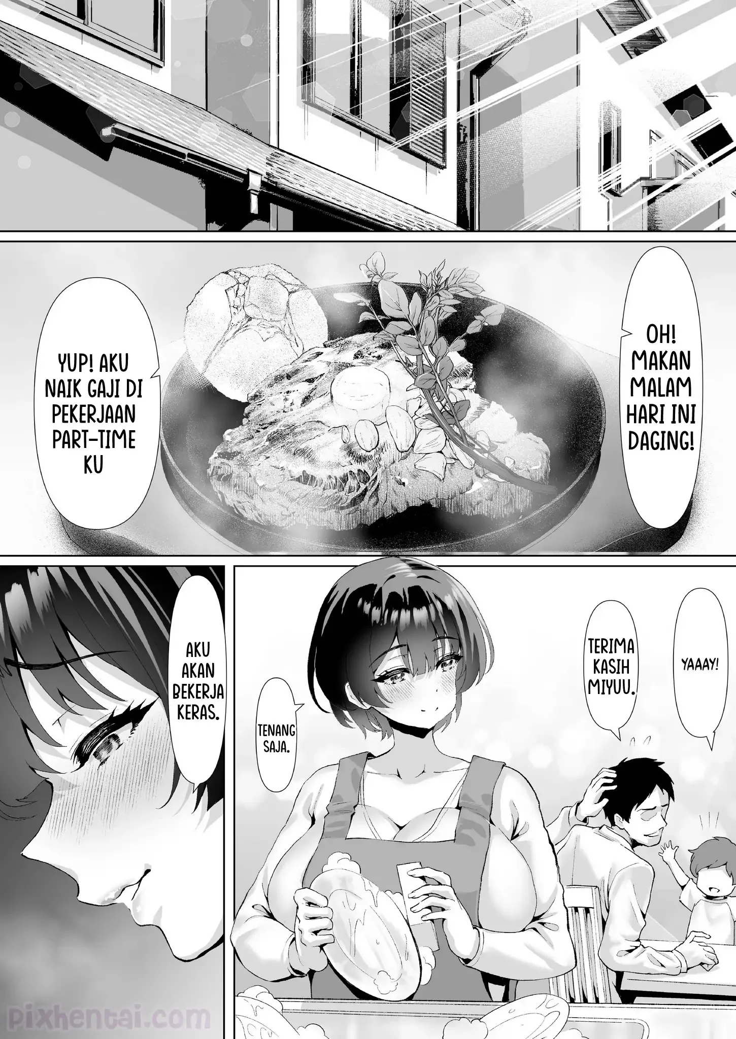 Housewife in Debt : Cara Milf Cantik Bayar Kontrakan - Halaman 53