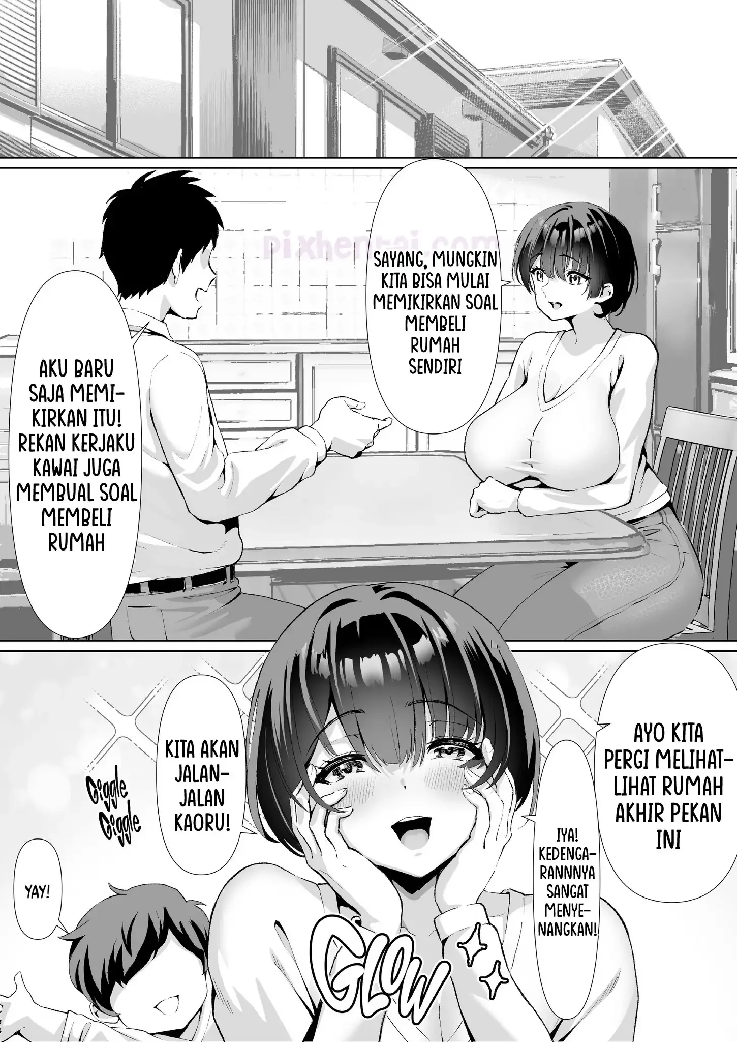 Housewife in Debt : Cara Milf Cantik Bayar Kontrakan - Halaman 6