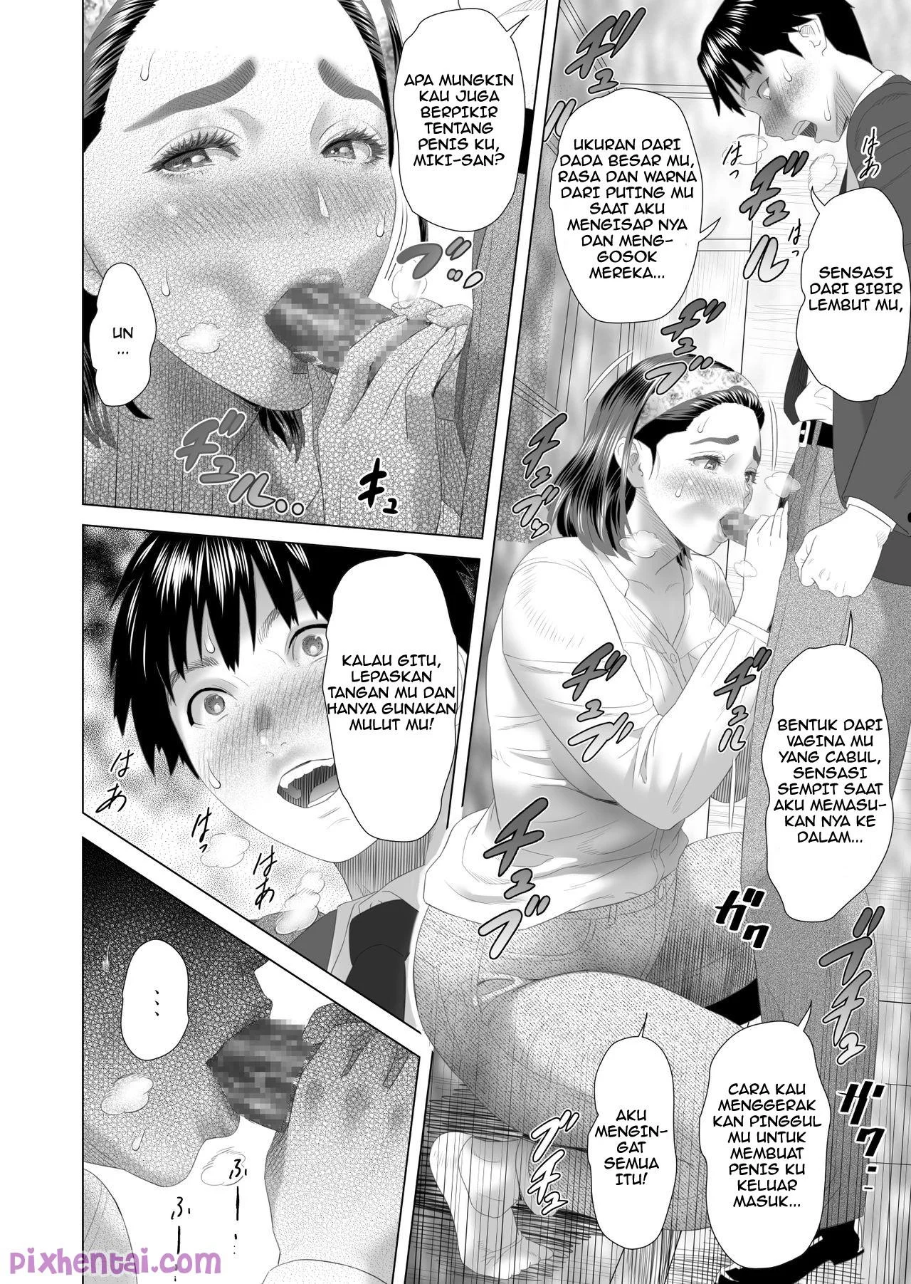 Ibu-ibu Montok Tetangga Sebelah bikin Nafsu - Halaman 13