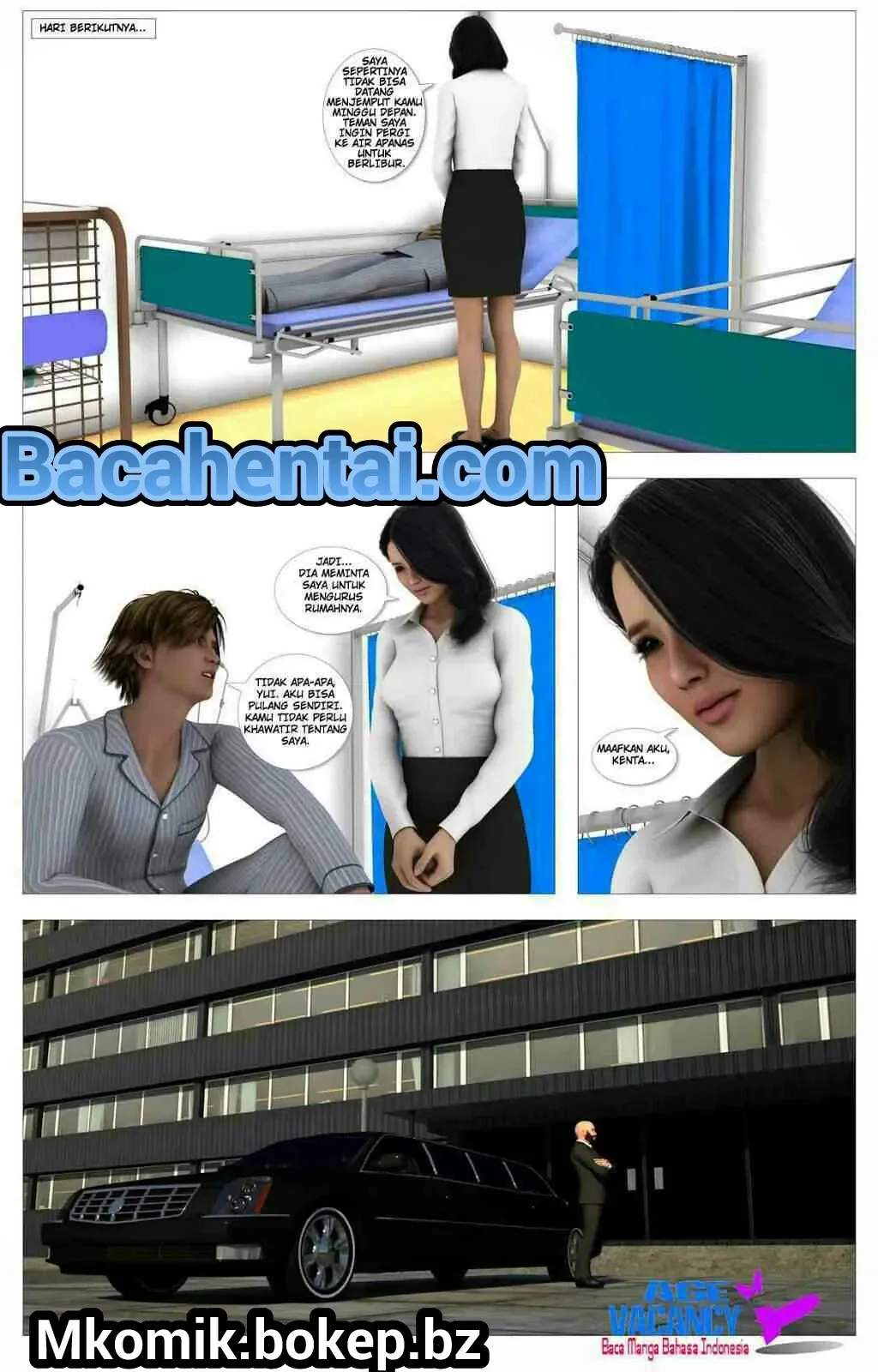 Istri Cantik Selingkuh saat Suami Sakit (3D) - Halaman 11