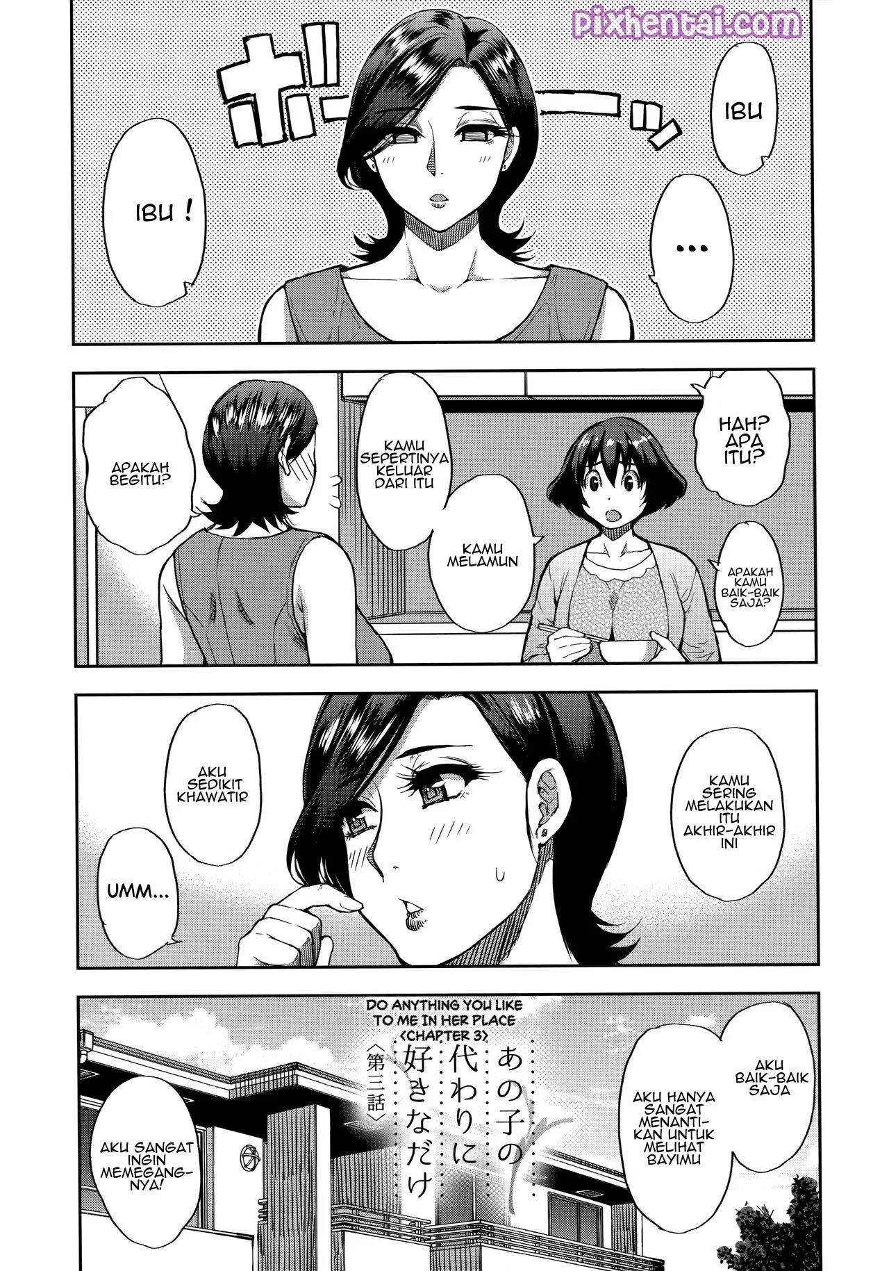 Istri Melahirkan, Suami justru Ngentot Ibu Mertua - Halaman 1