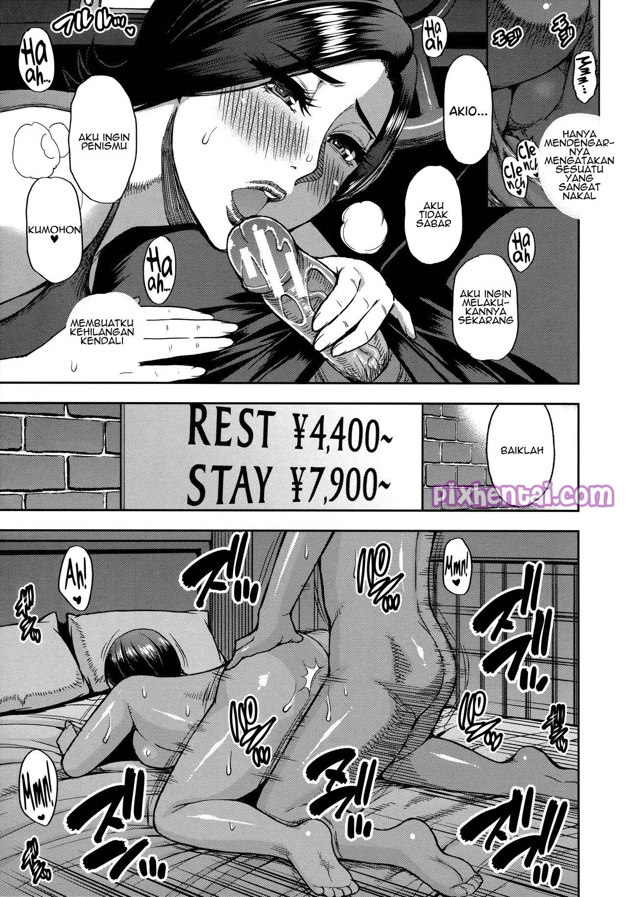 Istri Melahirkan, Suami justru Ngentot Ibu Mertua - Halaman 11