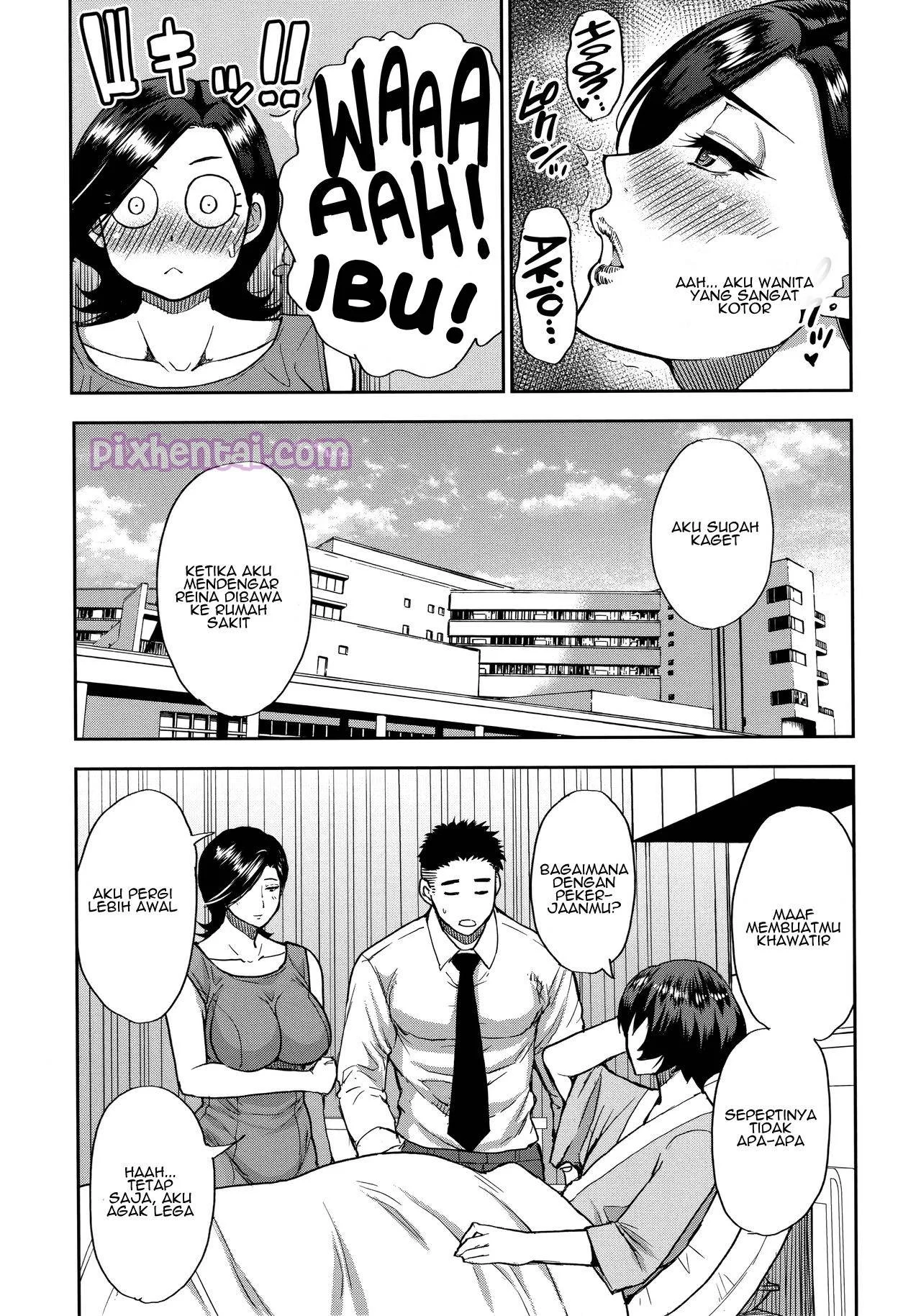 Istri Melahirkan, Suami justru Ngentot Ibu Mertua - Halaman 3