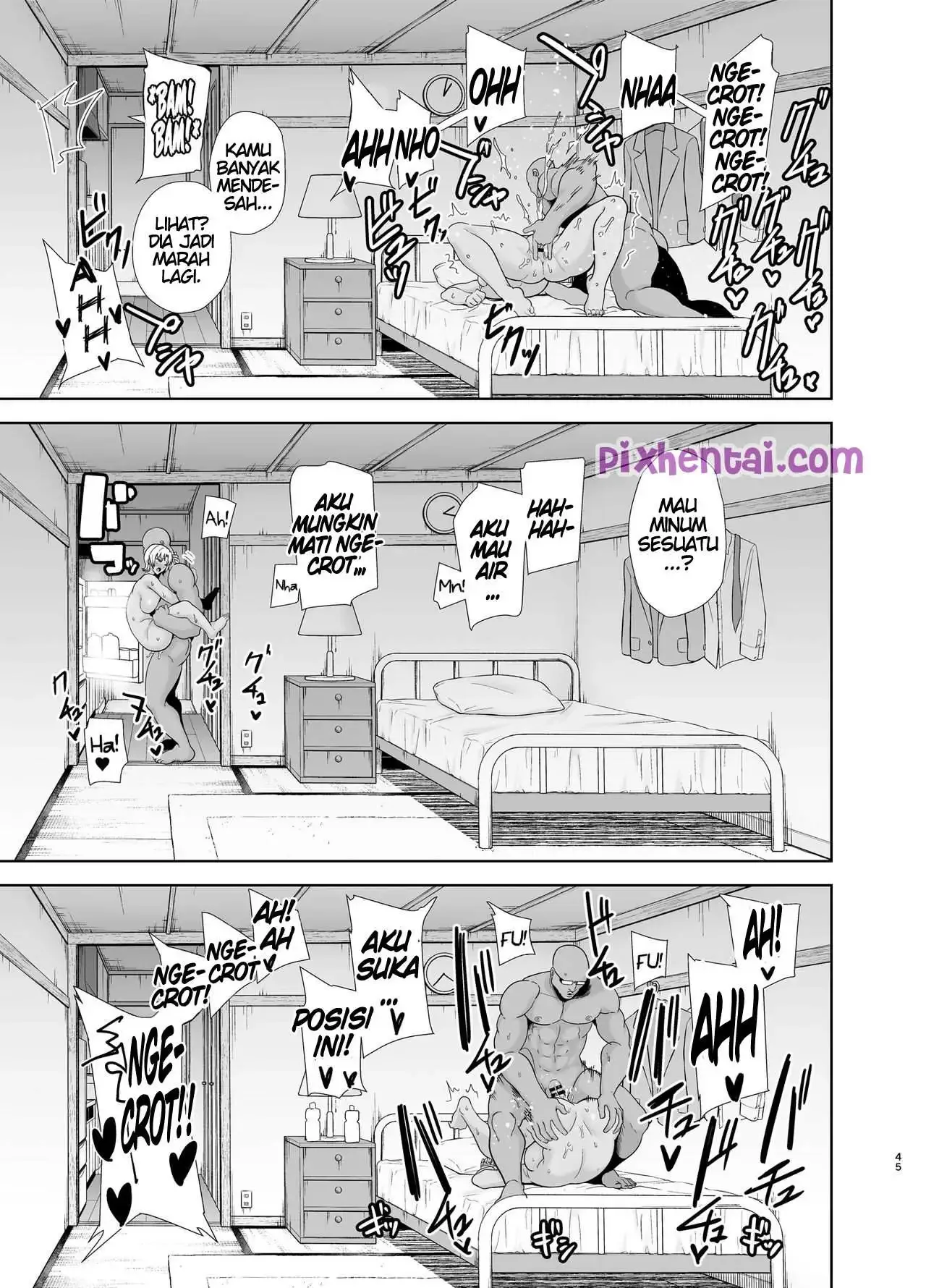 Istri Ngelonte di belakang Suami - Halaman 43