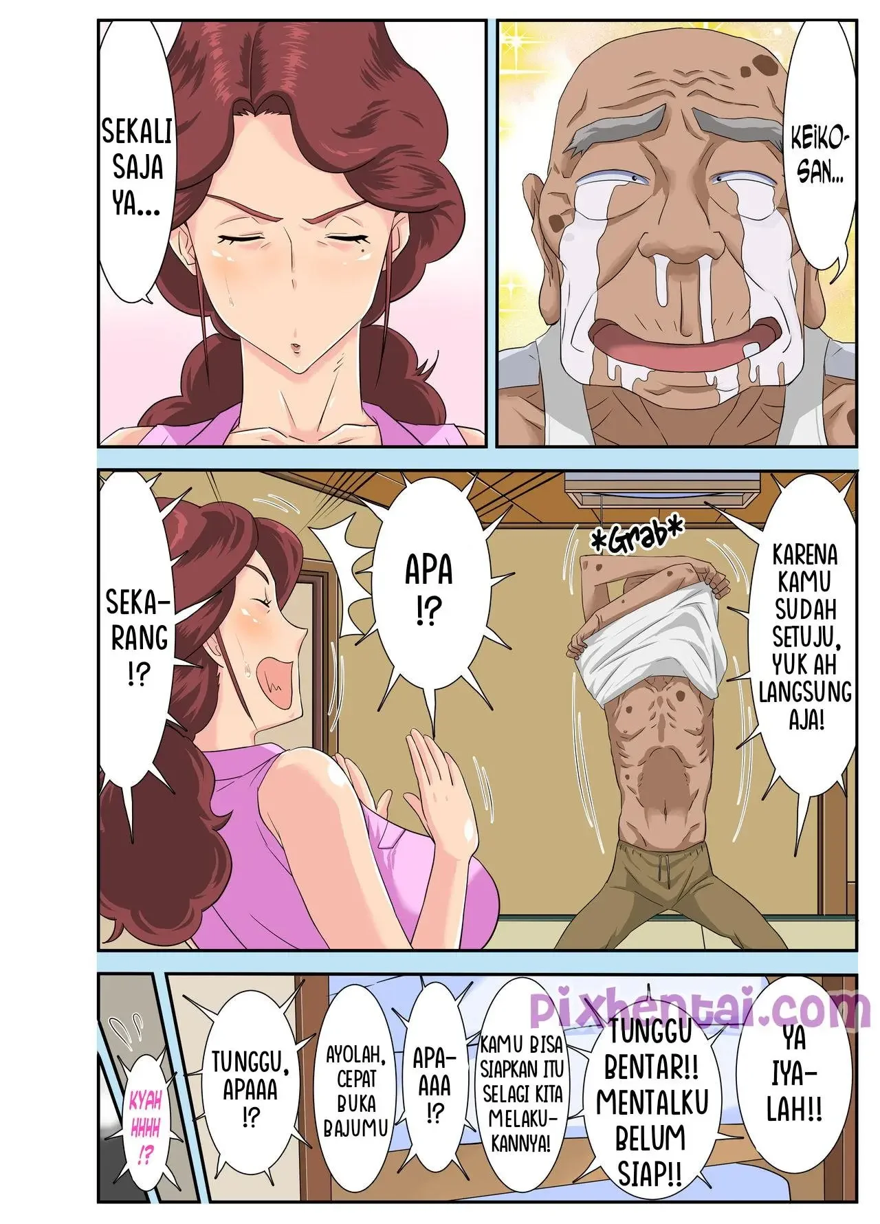 Istri Semok Pemuas Mertua Mesum yang memiliki Stamina Unlimited - Halaman 15