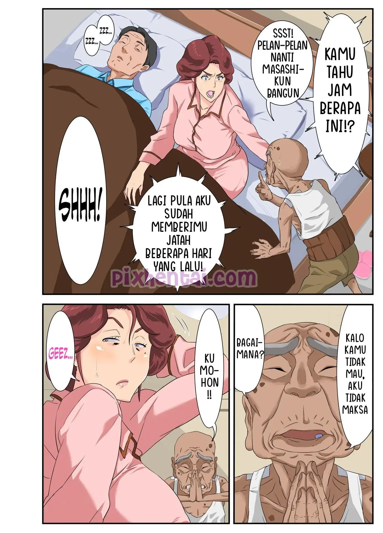 Istri Semok Pemuas Mertua Mesum yang memiliki Stamina Unlimited - Halaman 5