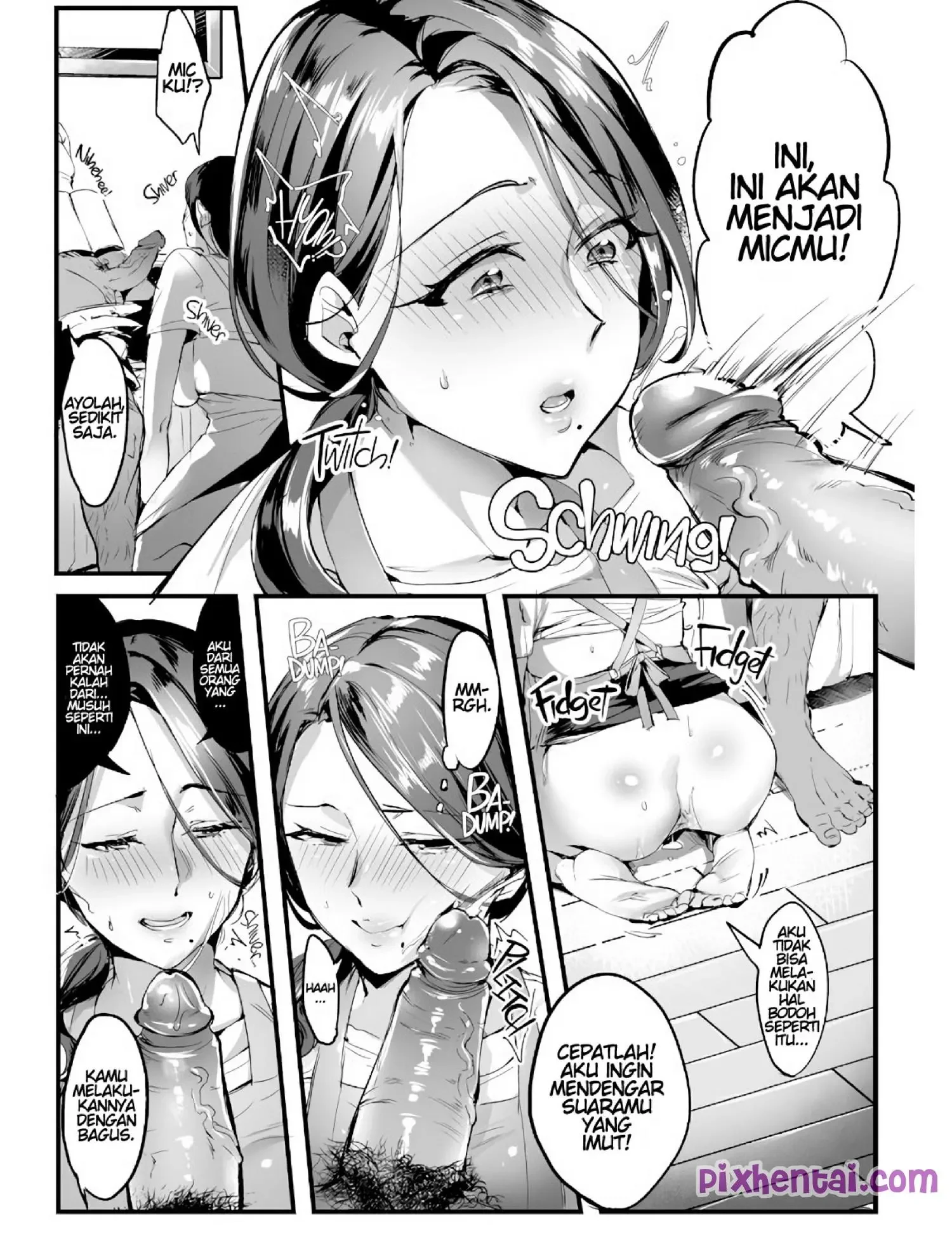 Istri Tetangga Membaca Manga sambil Ngesex - Halaman 3