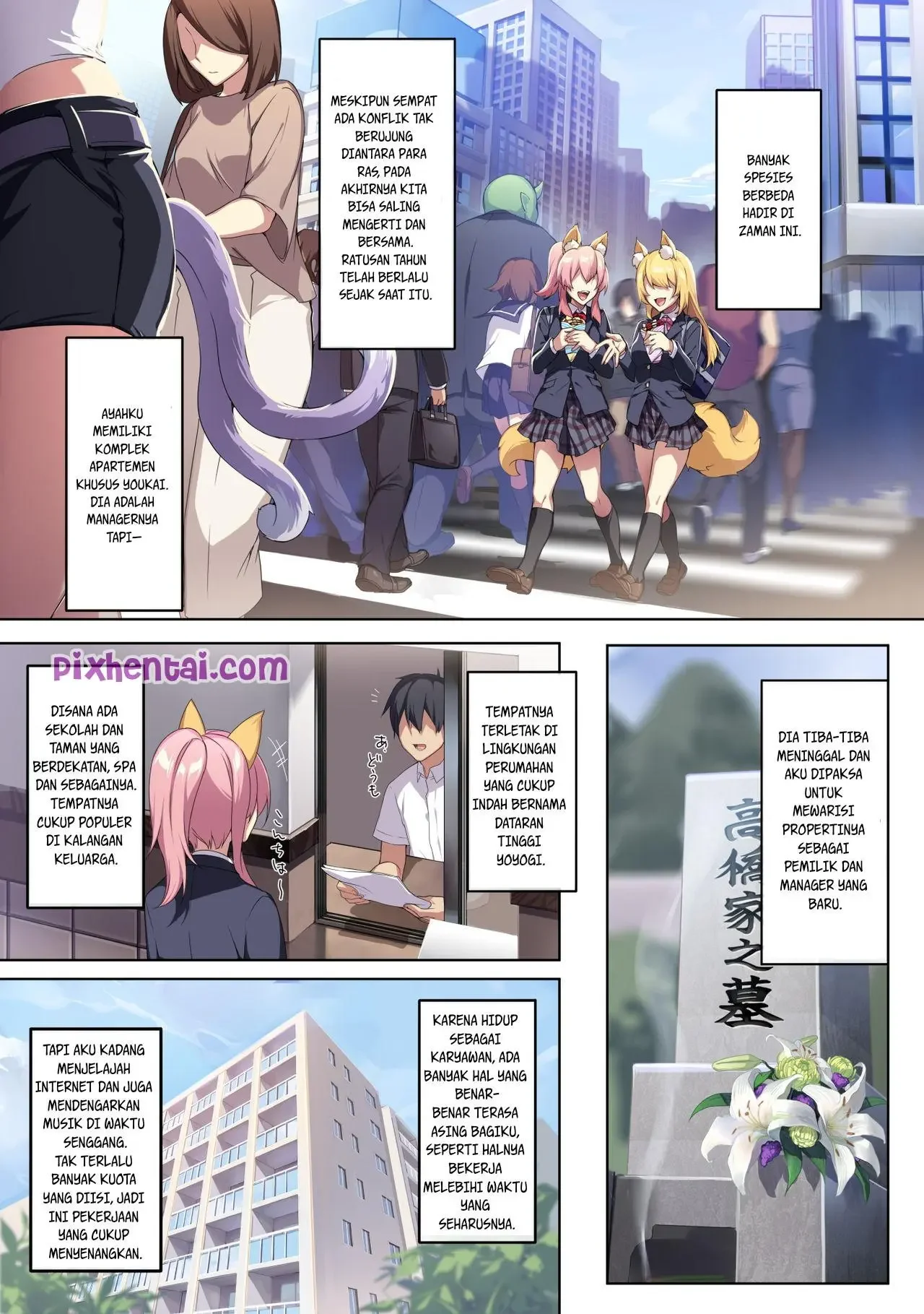 Janda Semok jadi Boneka Seks Manajer Apartemen - Halaman 1