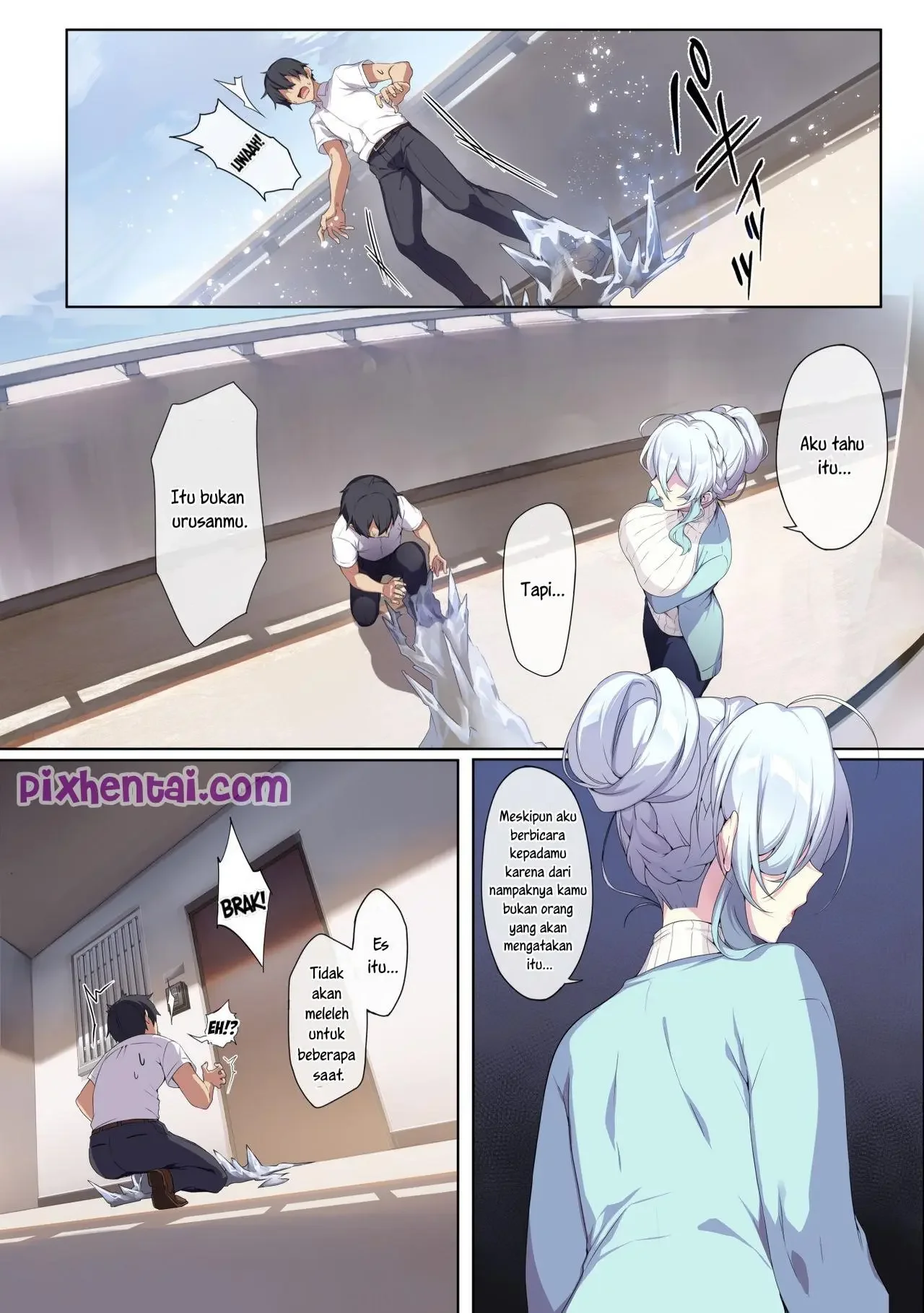 Janda Semok jadi Boneka Seks Manajer Apartemen - Halaman 8