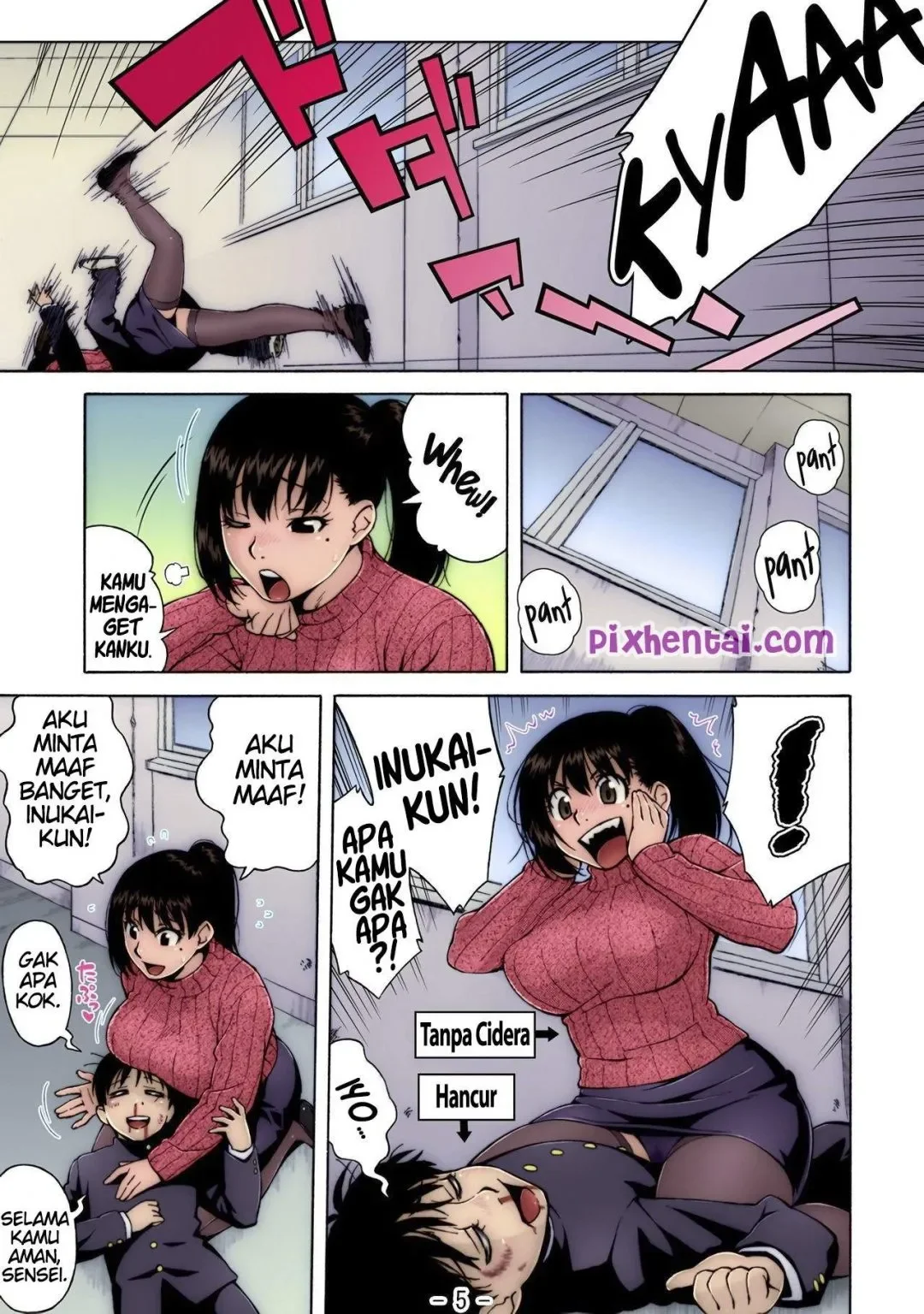 Kangen Ngeseks dengan Bu Guru Tetek Gede - Halaman 5