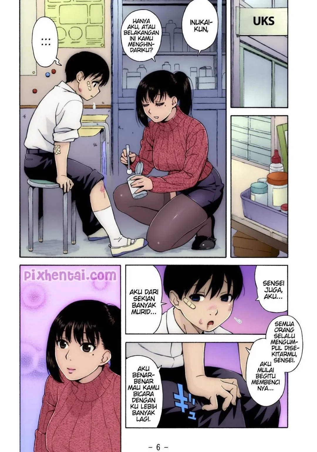 Kangen Ngeseks dengan Bu Guru Tetek Gede - Halaman 6