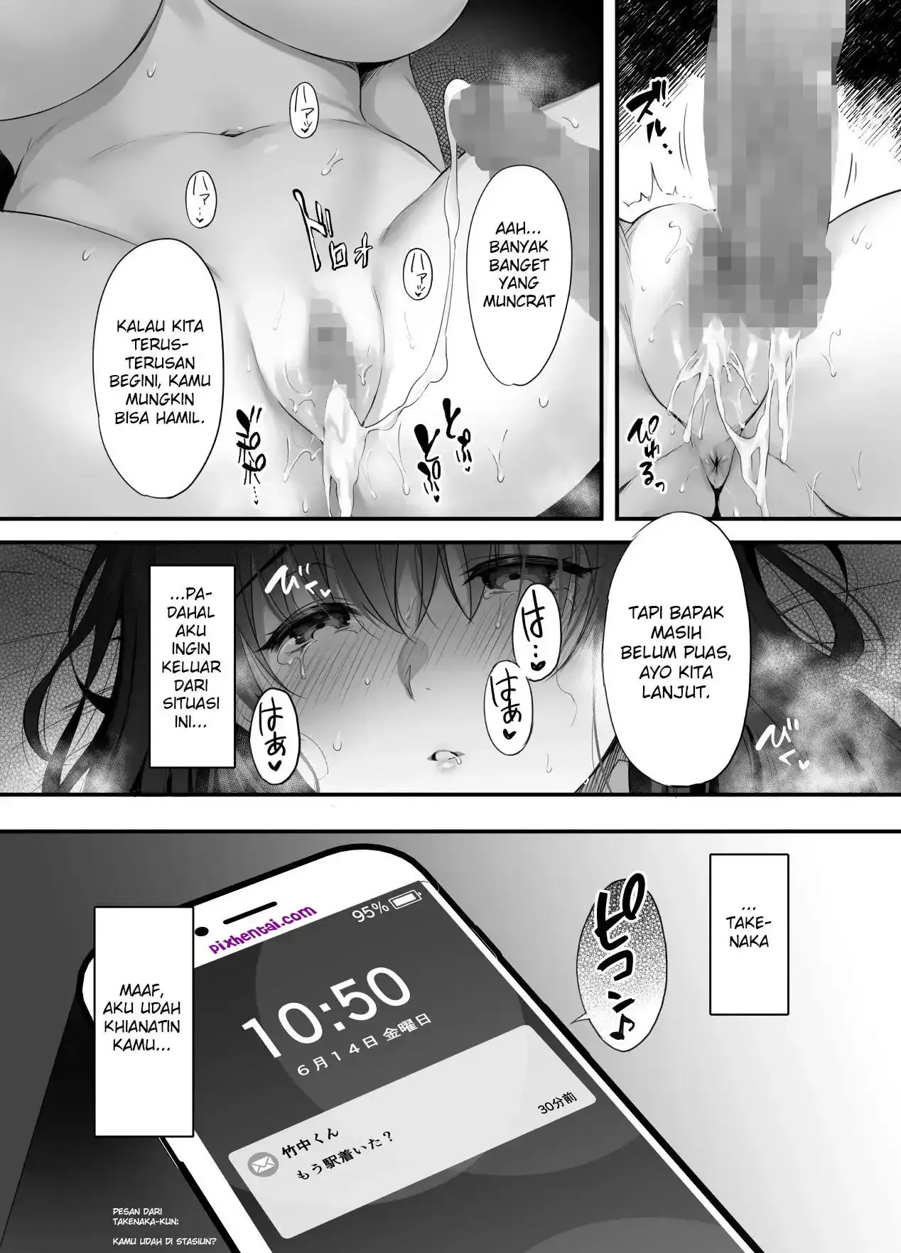 Kareshi ga Iru no ni Gifu ni Mainichi Sex o Kyouyou Sarete imasu - Halaman 27