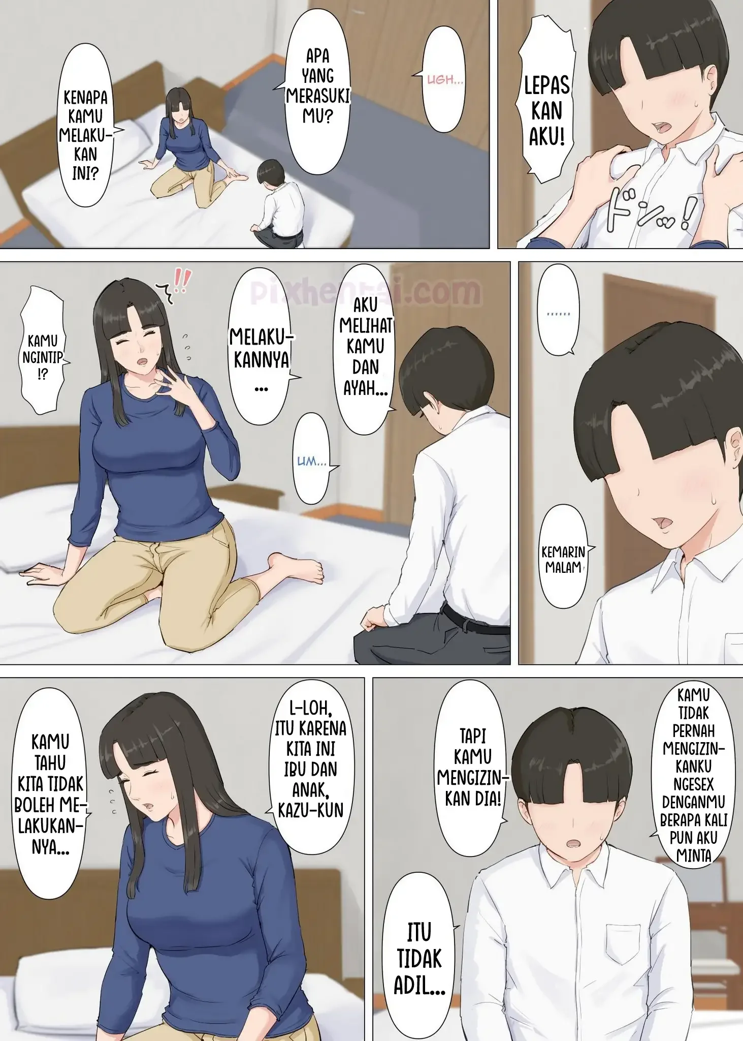 Kazu-kun to mama : Kesalahpahaman membawa Kenikmatan - Halaman 35