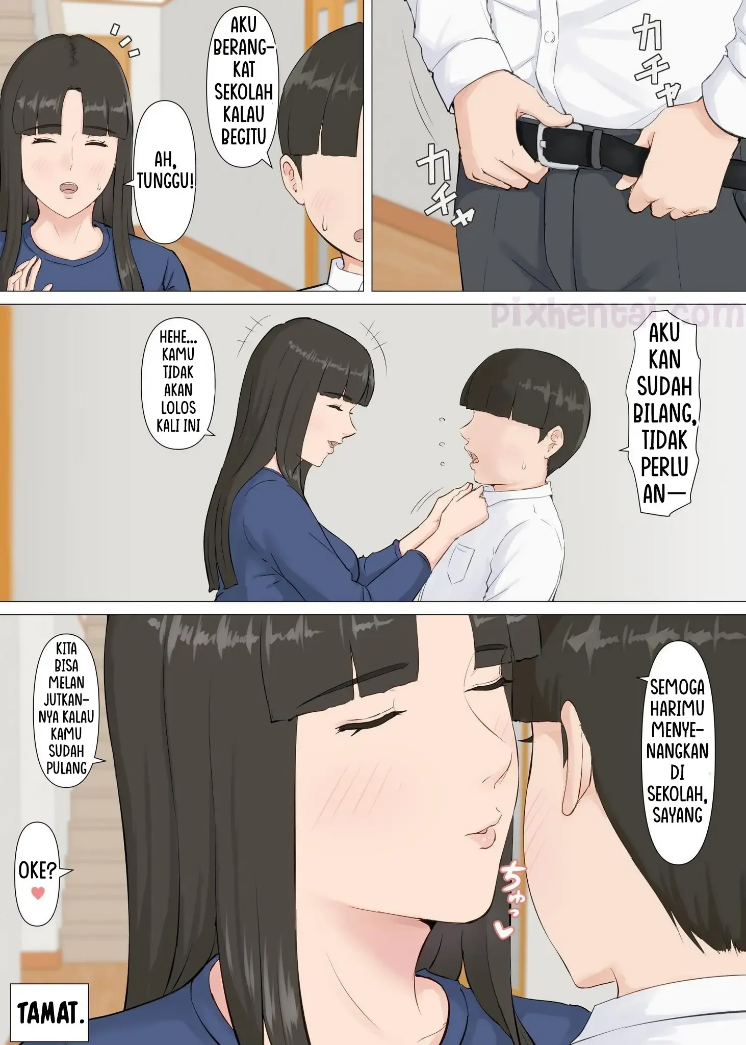 Kazu-kun to mama : Kesalahpahaman membawa Kenikmatan - Halaman 74