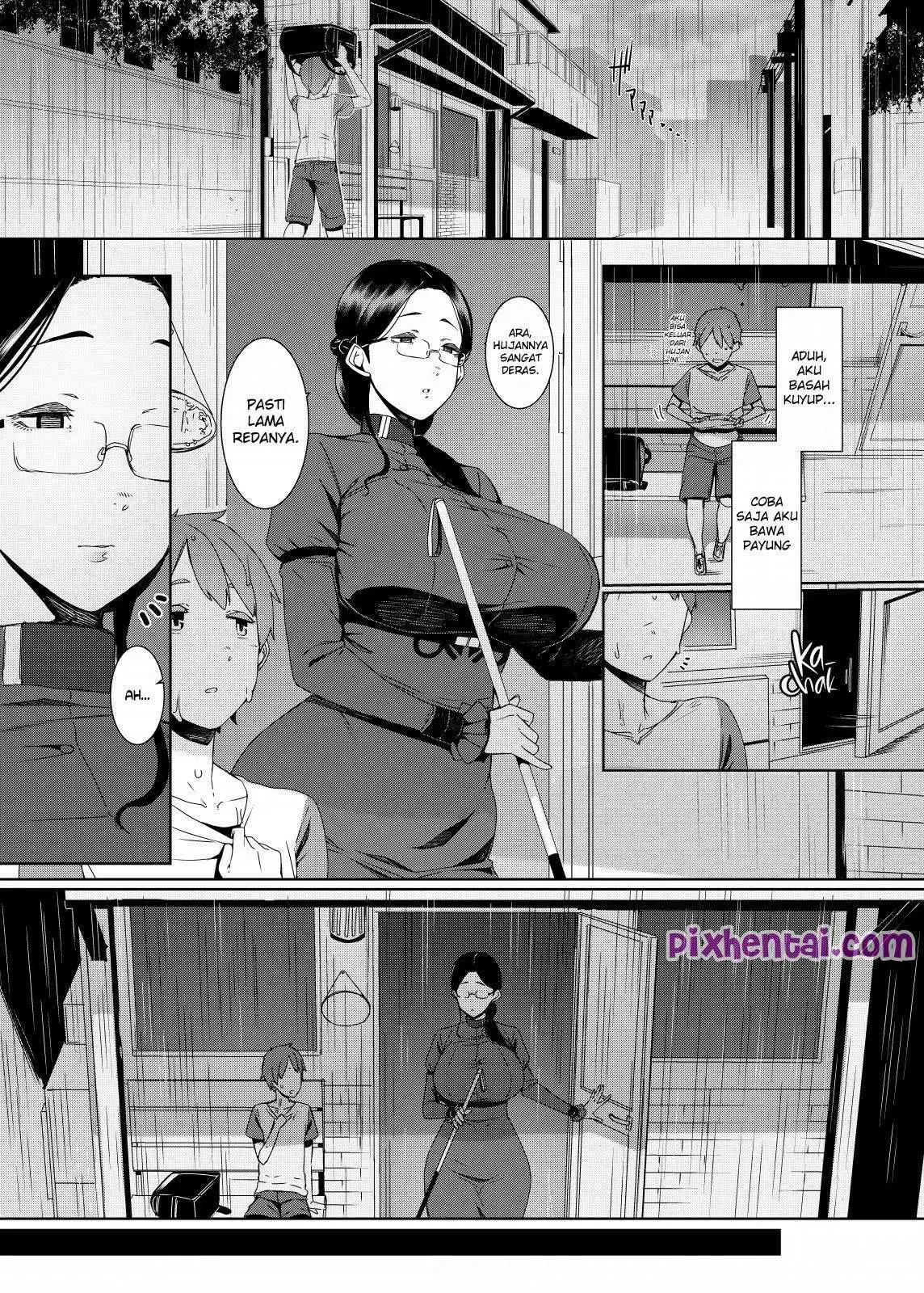 Kehangatan Tante saat Cuaca Hujan - Halaman 1