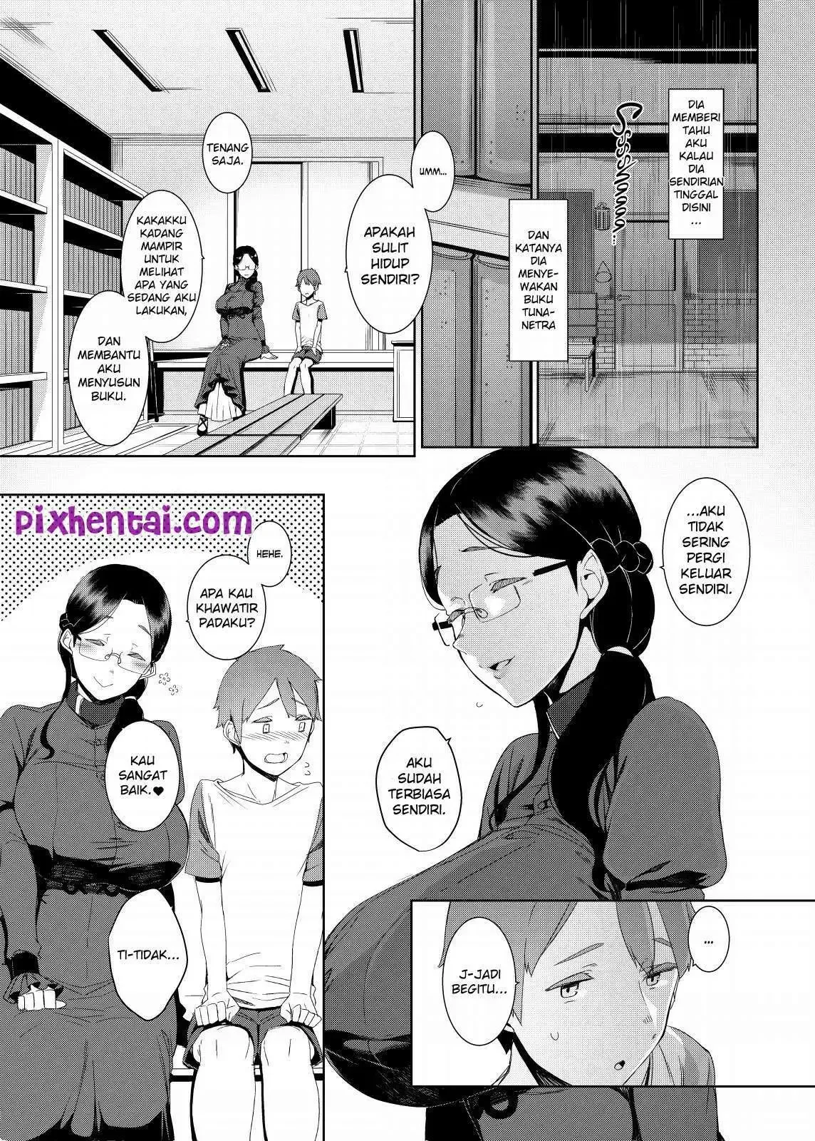 Kehangatan Tante saat Cuaca Hujan - Halaman 3